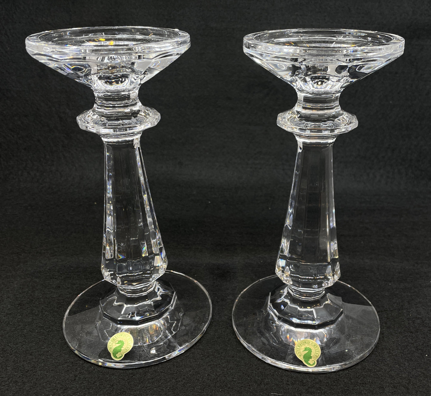 Waterford Illuminology Two Way Candlesticks, a pair (0OO00K)