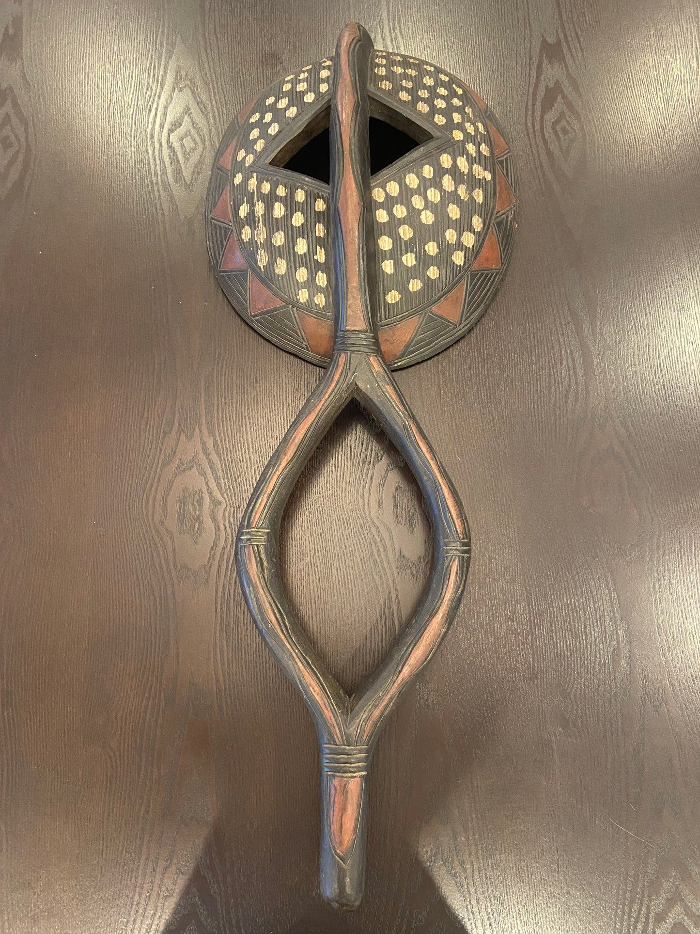 African Wood Mask (24438)