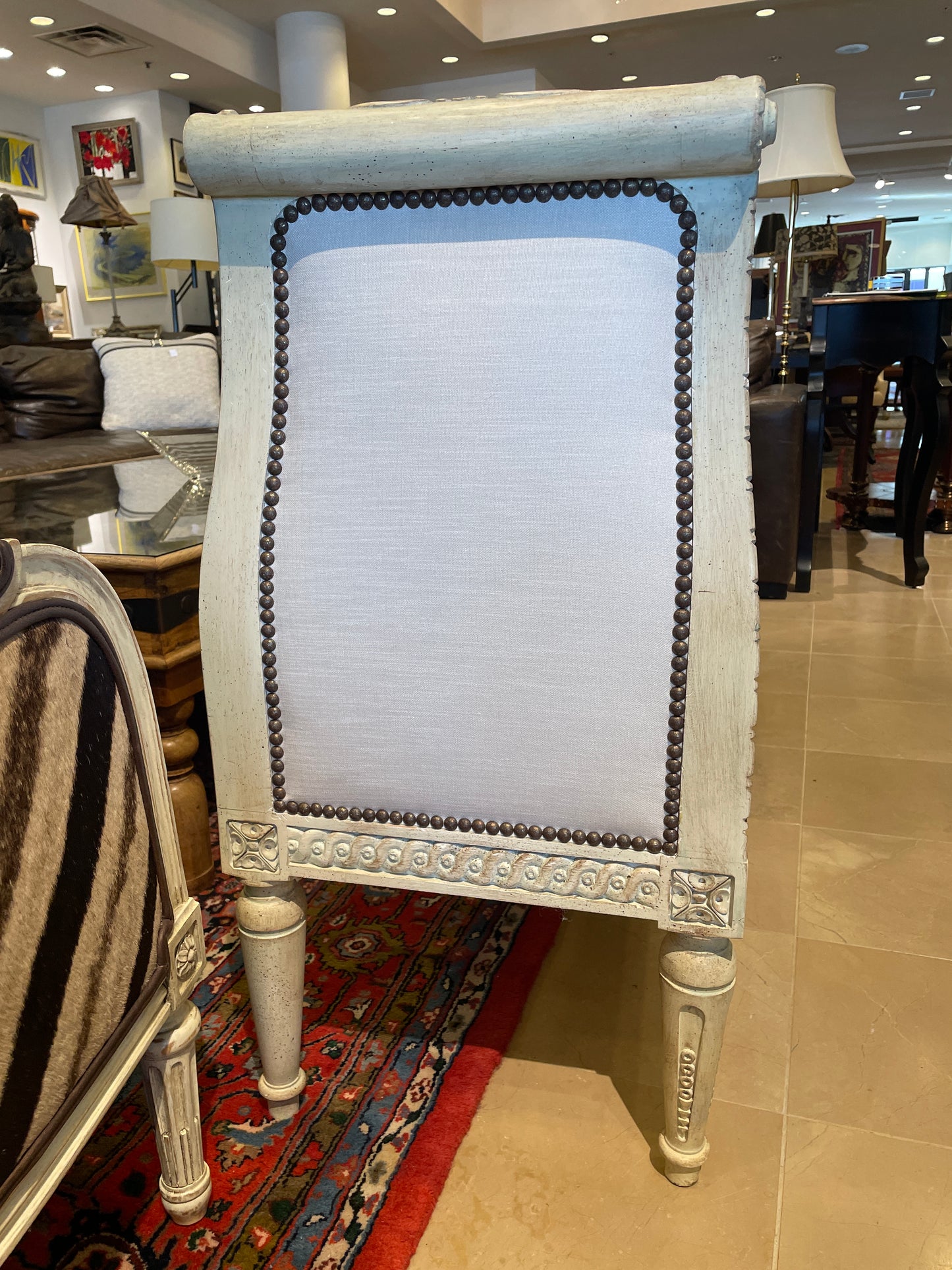 Louis XV Bench with Sabre Arms (0HP008)