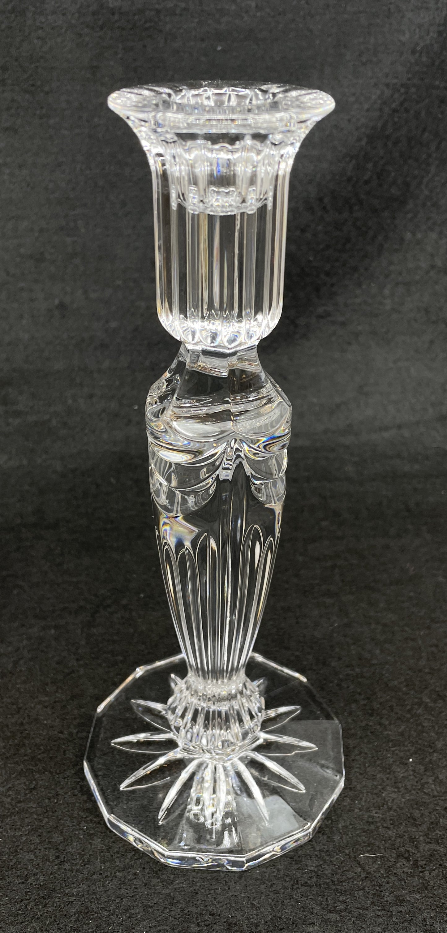 Waterford Prentiss Candlesticks, a pair (0OO00M)