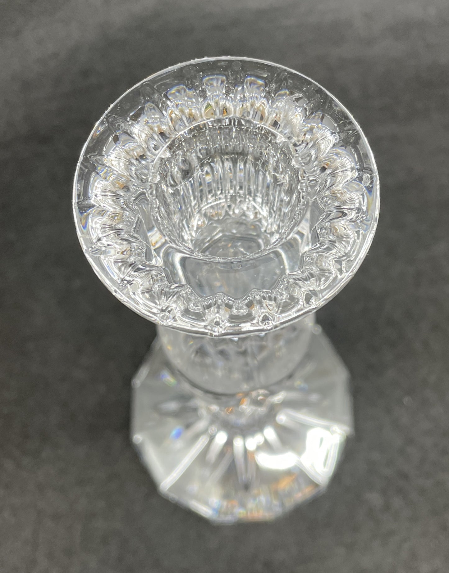 Waterford Prentiss Candlesticks, a pair (0OO00M)