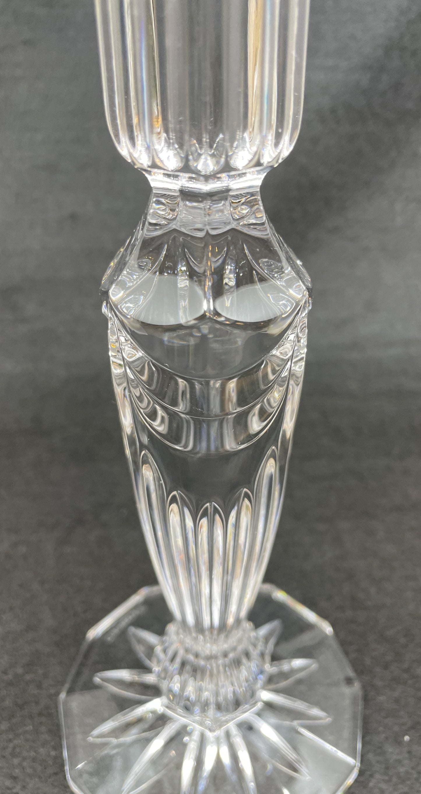 Waterford Prentiss Candlesticks, a pair (0OO00M)