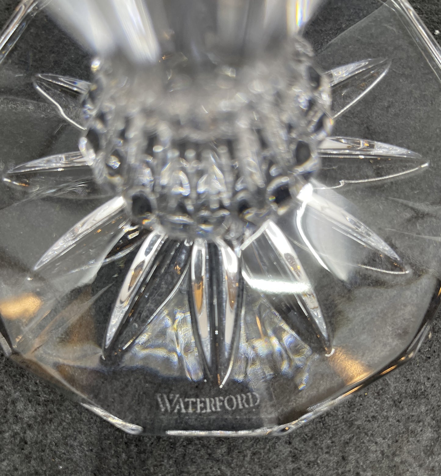 Waterford Prentiss Candlesticks, a pair (0OO00M)