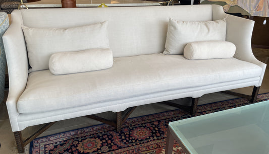 Dennis and Leen "Gainsborough" Sofa w Holly Hunt Linen