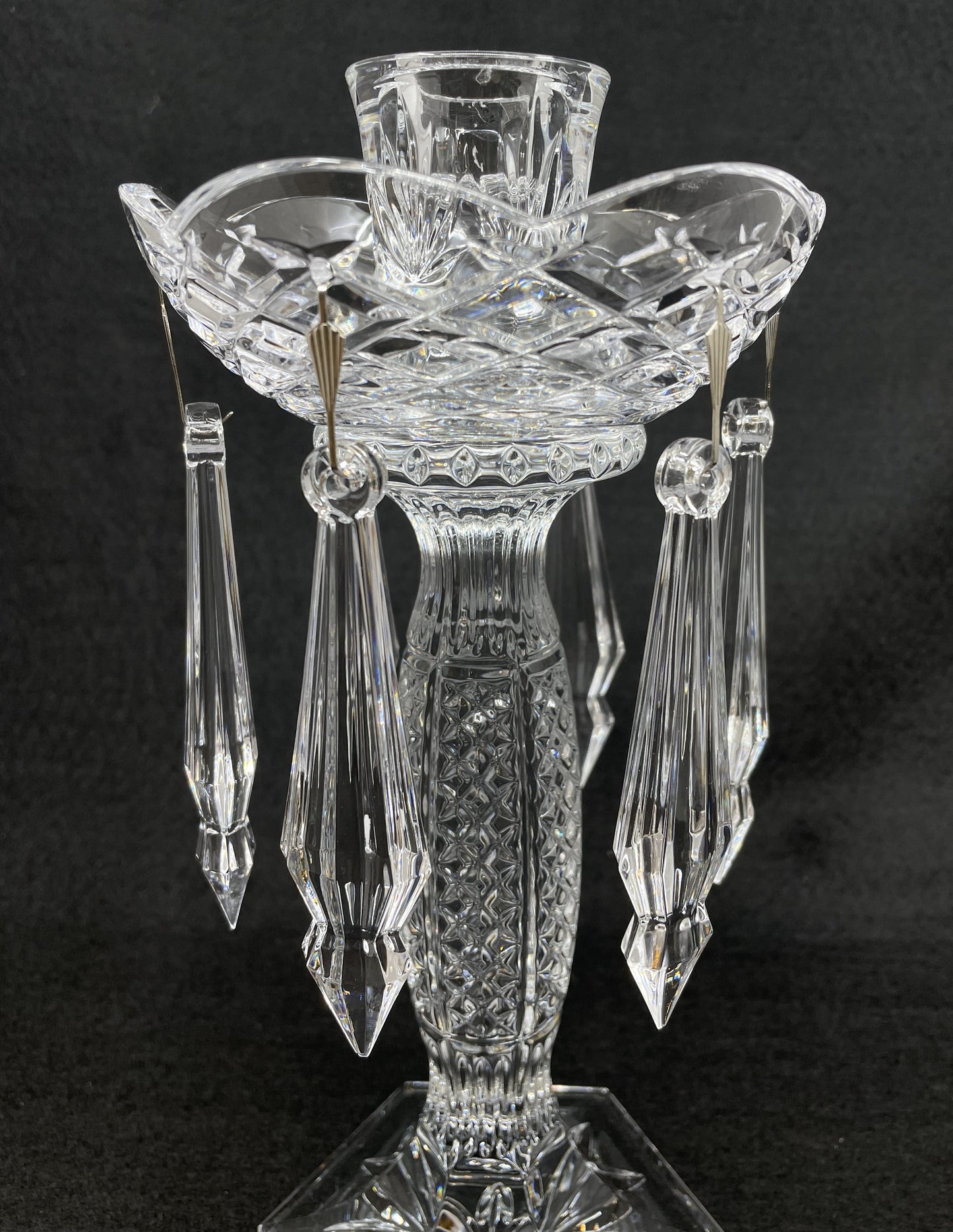 Waterford Tara Candelabras, a pair (0OO00O)