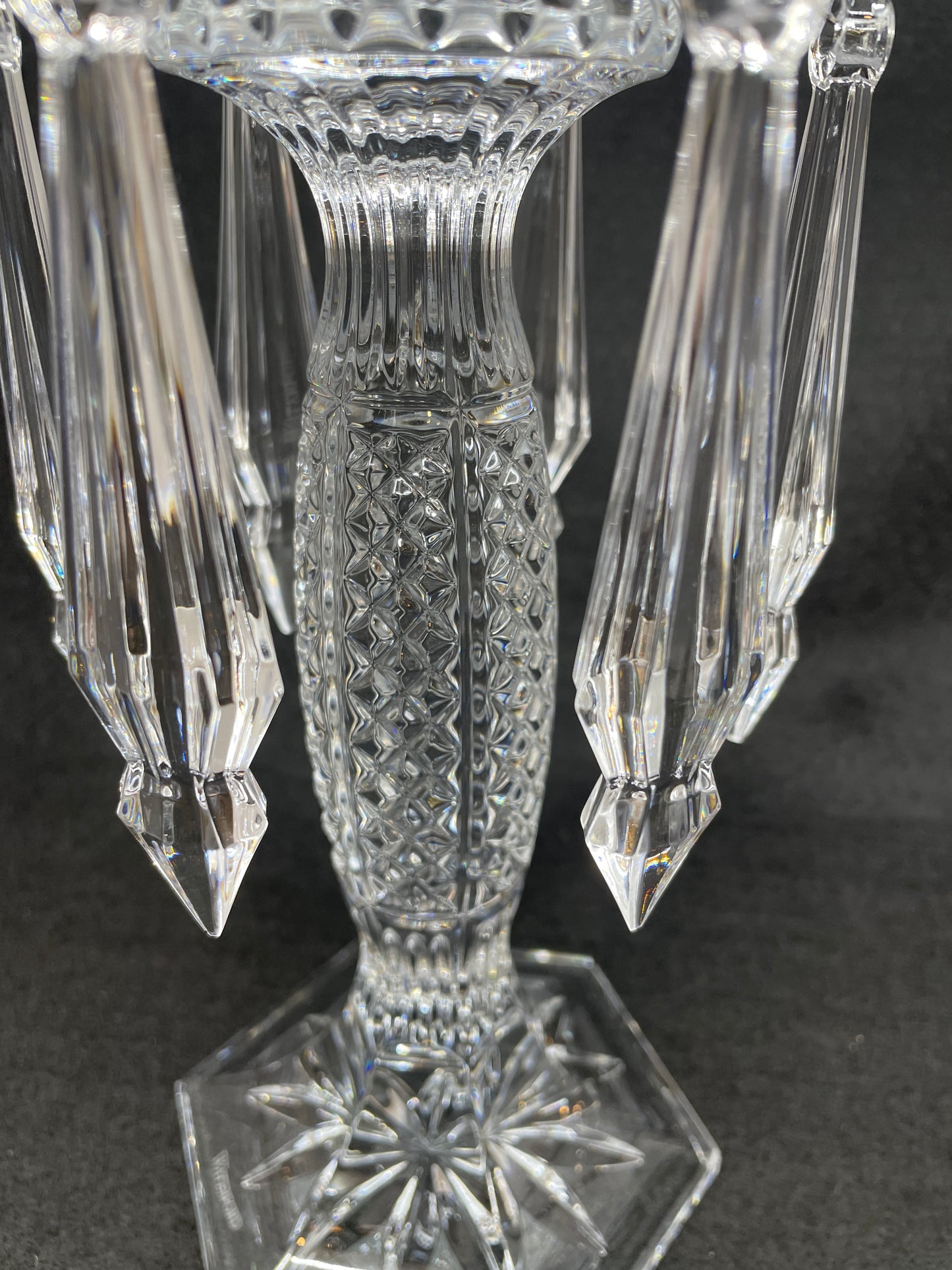 Waterford Tara Candelabras, a pair (0OO00O)