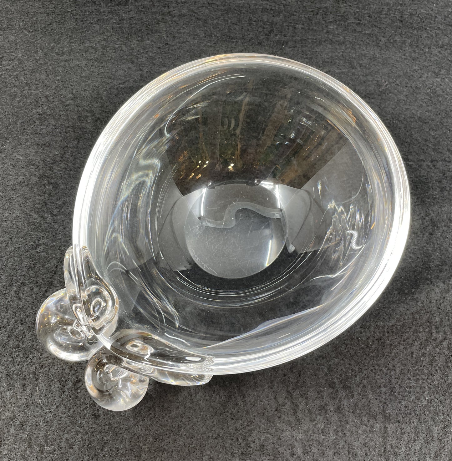 Steuben Double Snail Bowl (0OQ006)