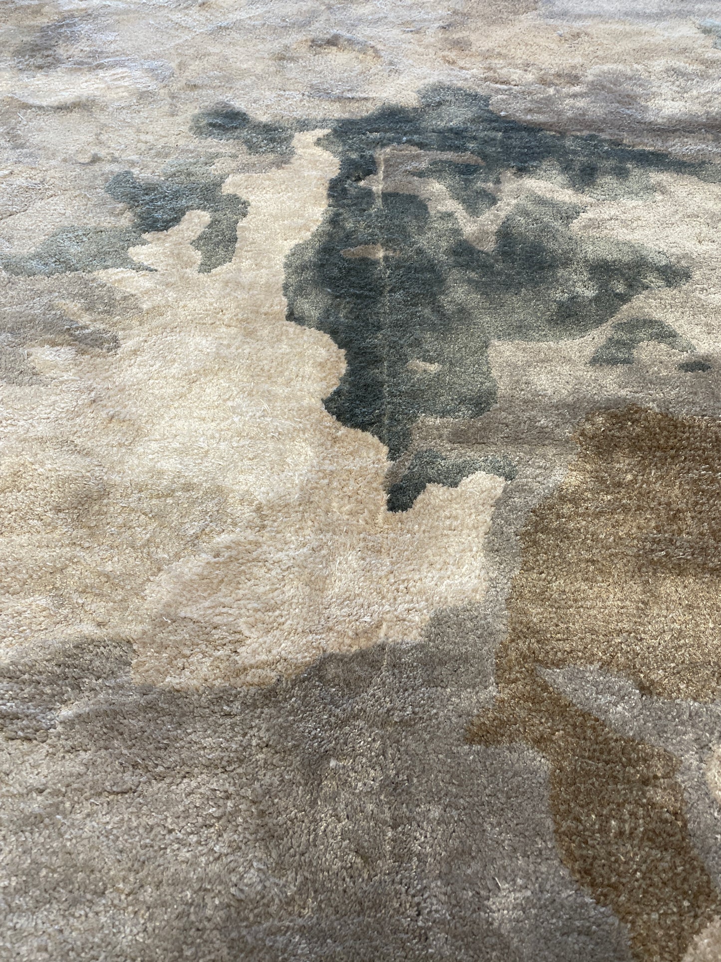 Jaipur Rug, Blue and Taupe (8'x10') (0LG019)