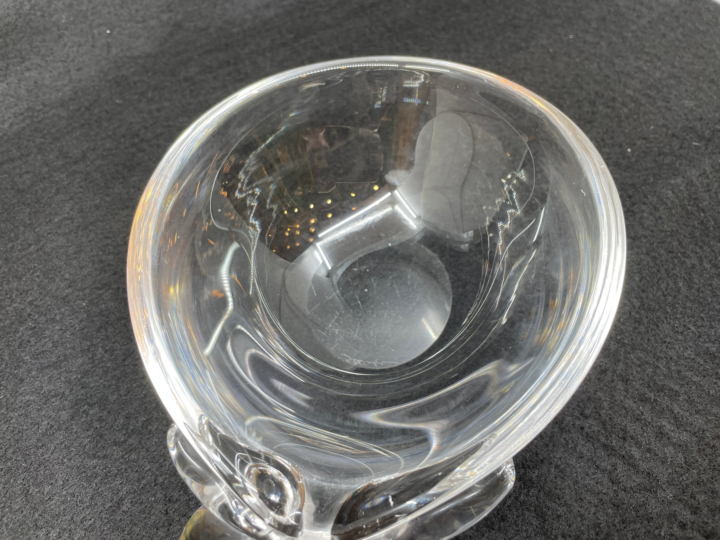 Steuben Double Snail Bowl (0OQ006)