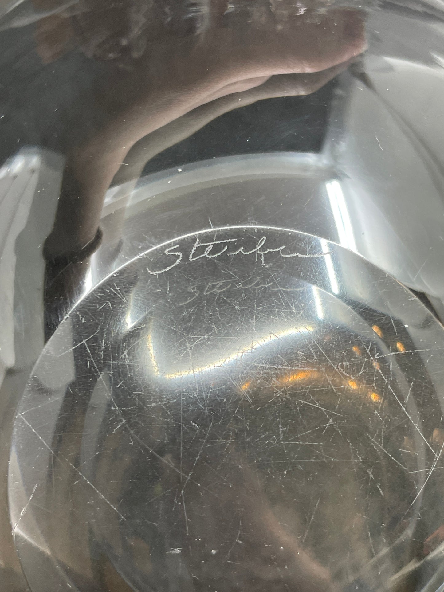 Steuben Double Snail Bowl (0OQ006)