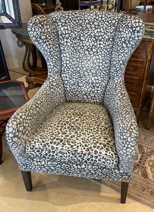 Arhaus Marconi Cheetah Print Occasional Chair