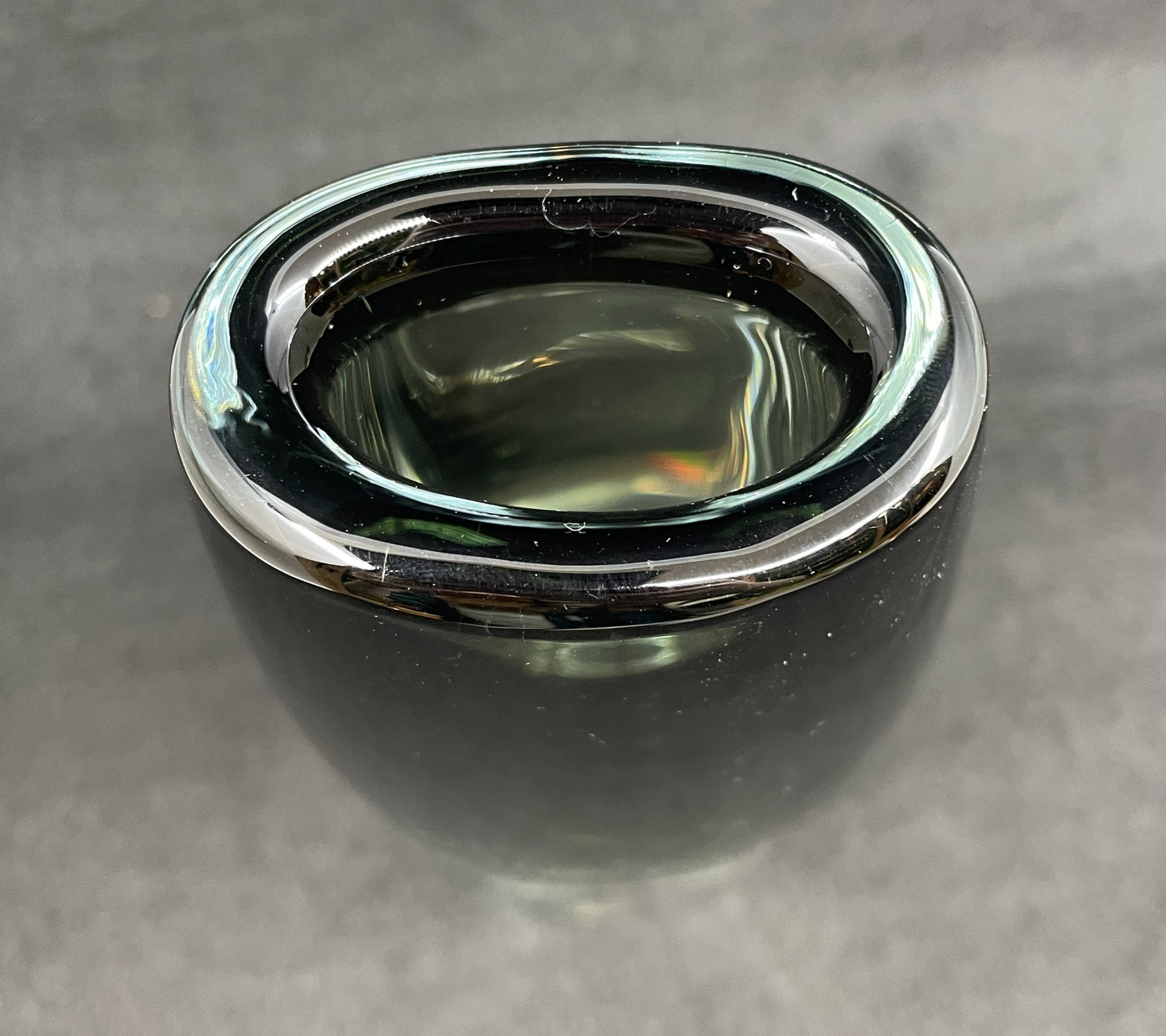 Gunnar Nylund for Strombergshyttan "Sommerso" Vase (0OQ010)