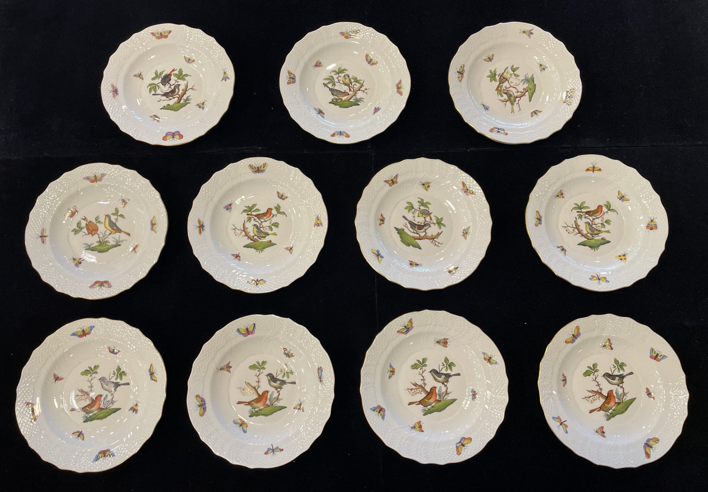 Herend Rothschild Dinner Suite Setting for 10 (0GU002)