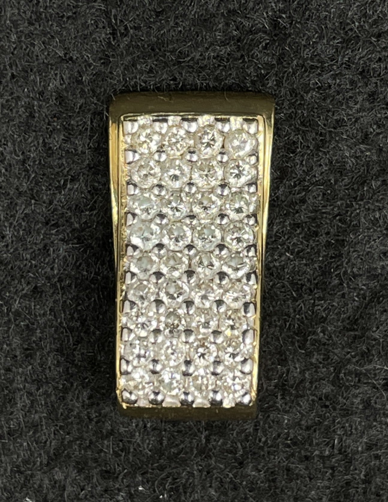 14K Gold and Diamond Slide Charm (01401V)