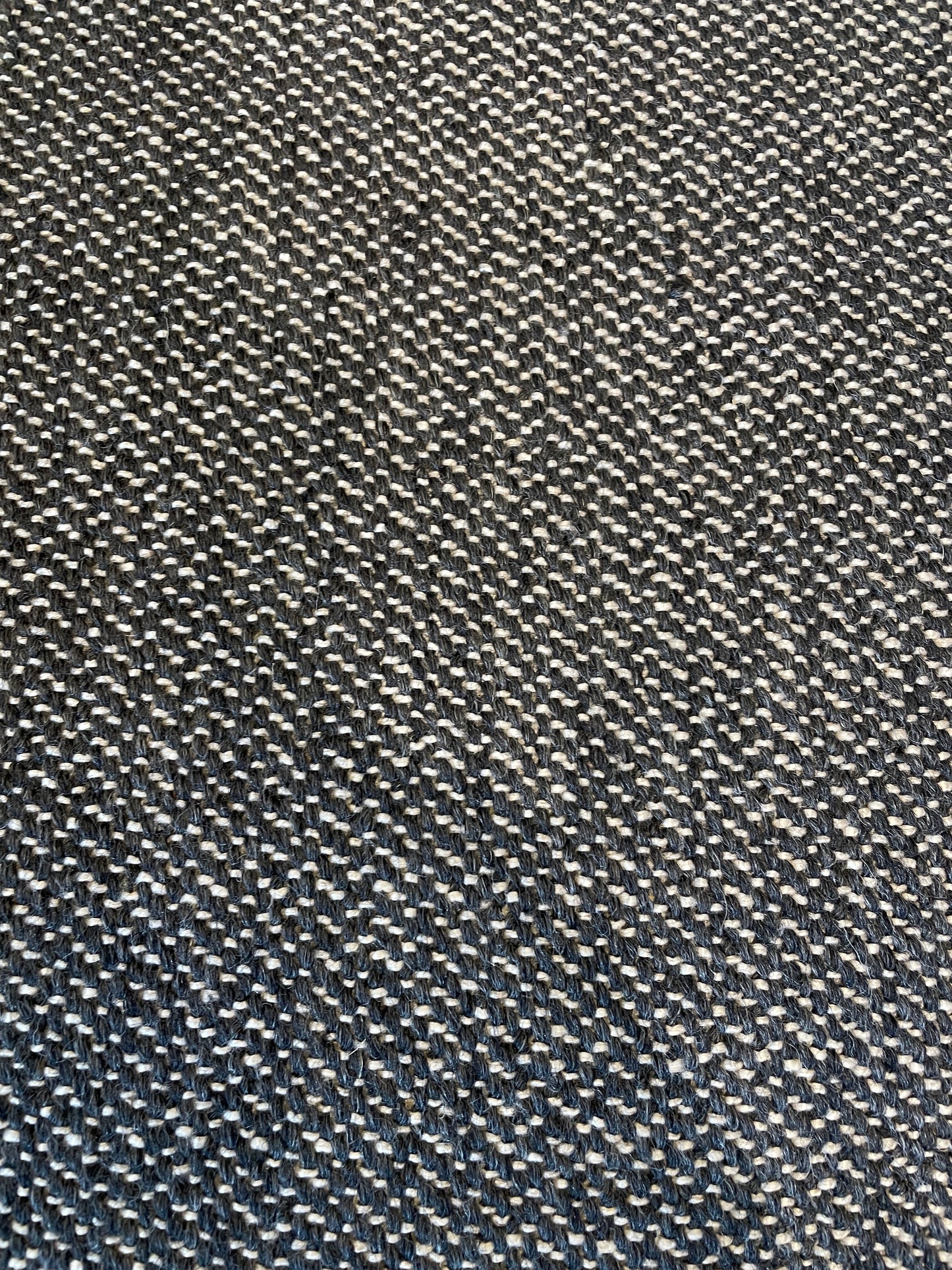 CB2 "Muir" Gray Woven Swivel Chair (Two available 0LG00Z and 0LG010)
