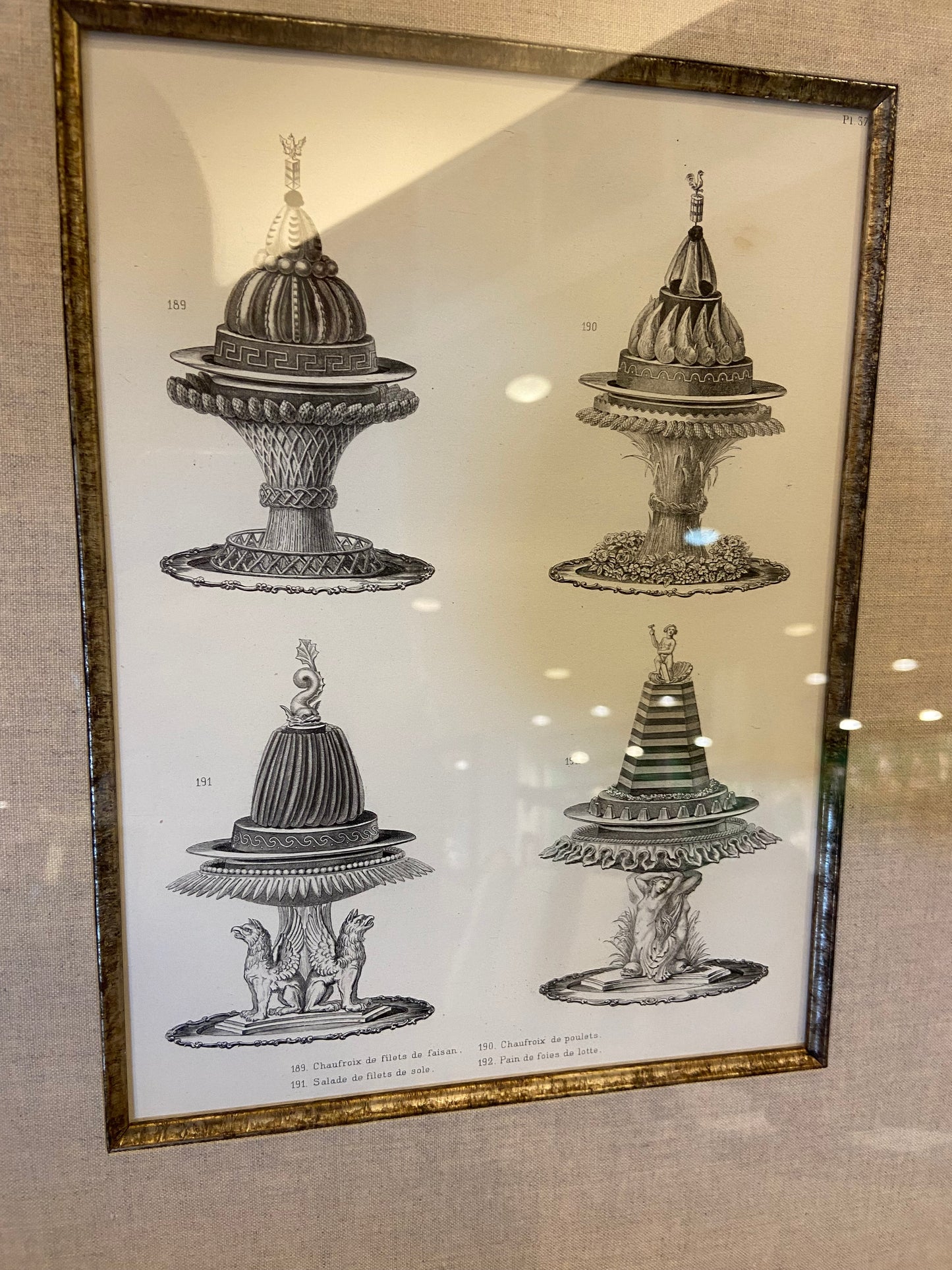 Set of Four Cuisine Classique Engravings (25252)