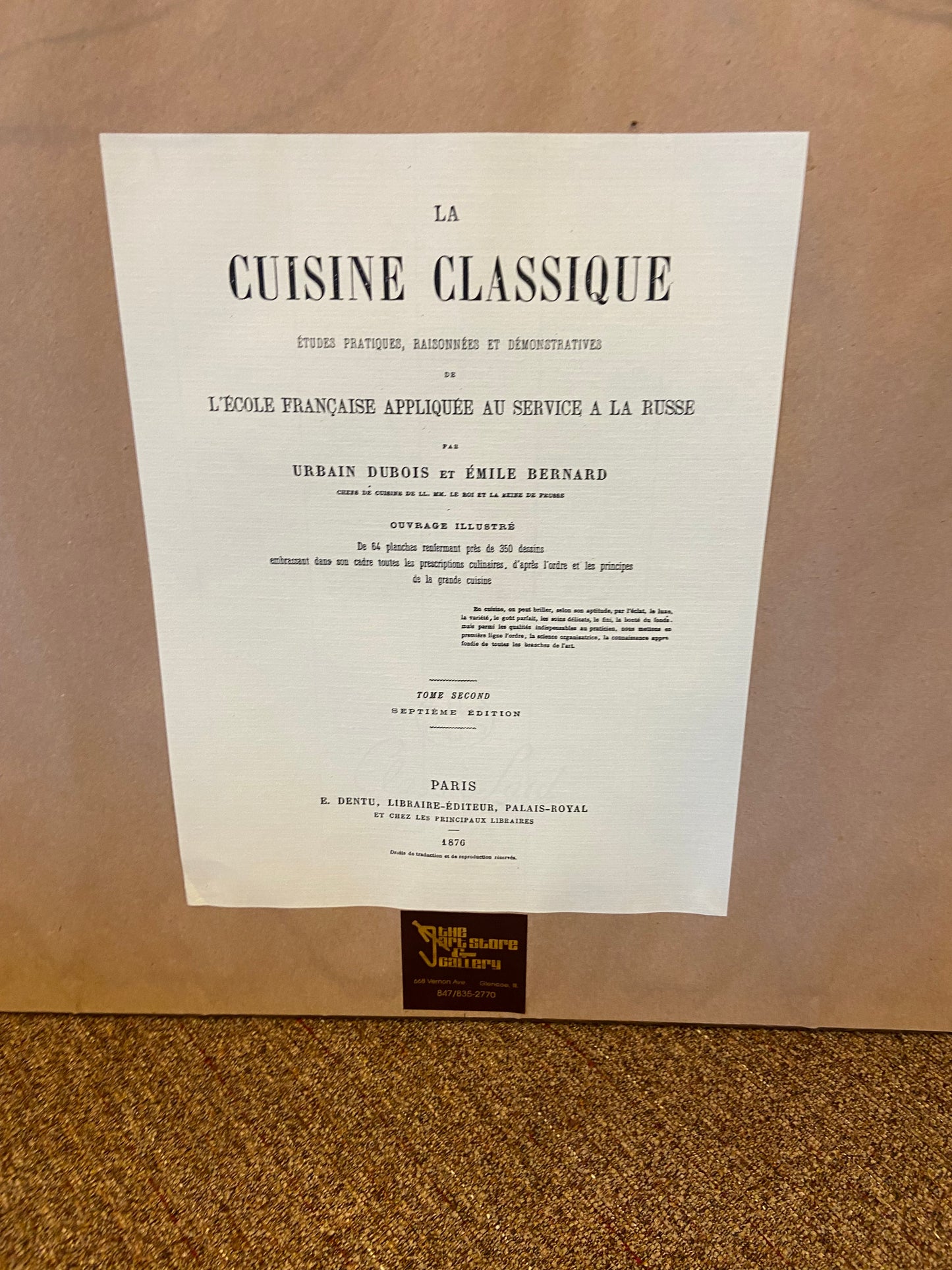 Set of Four Cuisine Classique Engravings (25252)