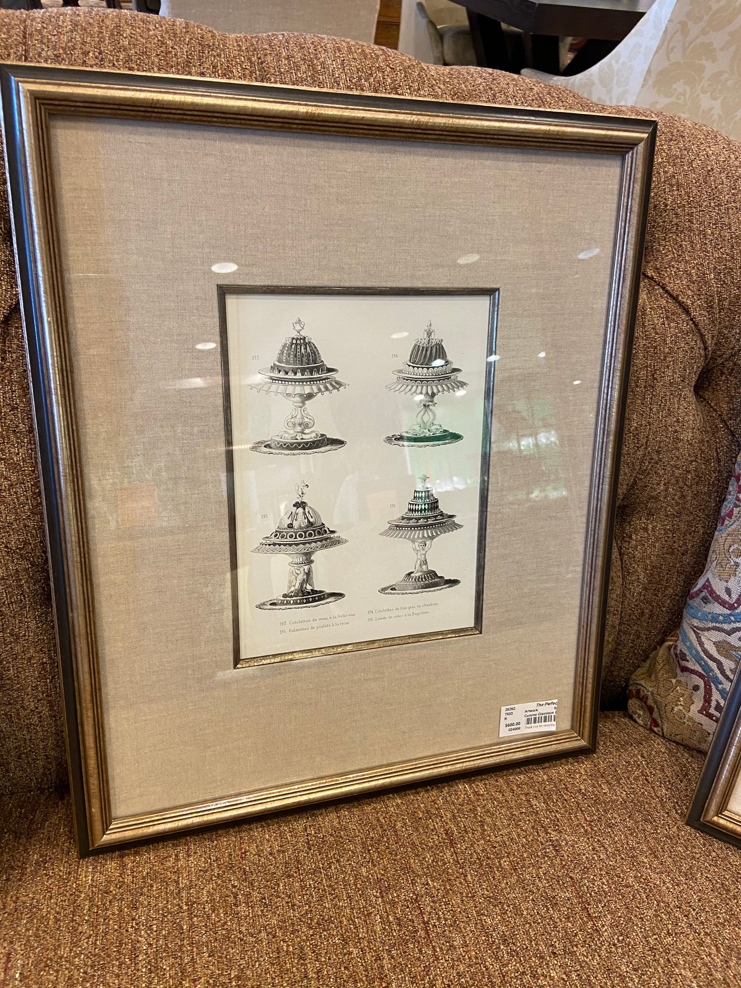 Set of Four Cuisine Classique Engravings (25252)