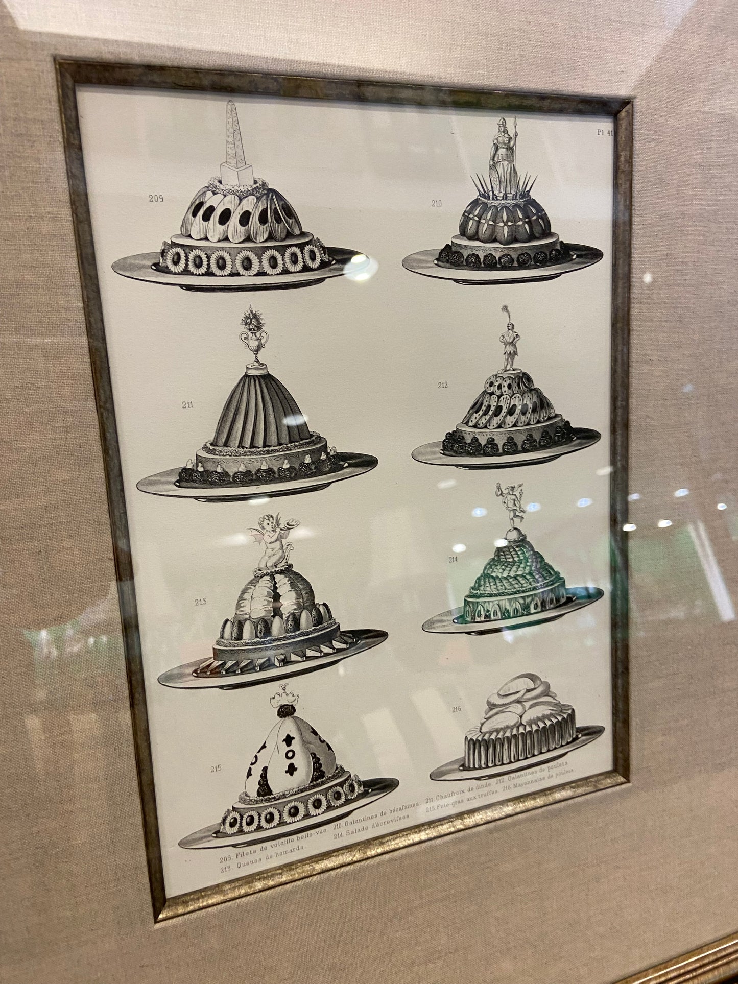 Set of Four Cuisine Classique Engravings (25252)