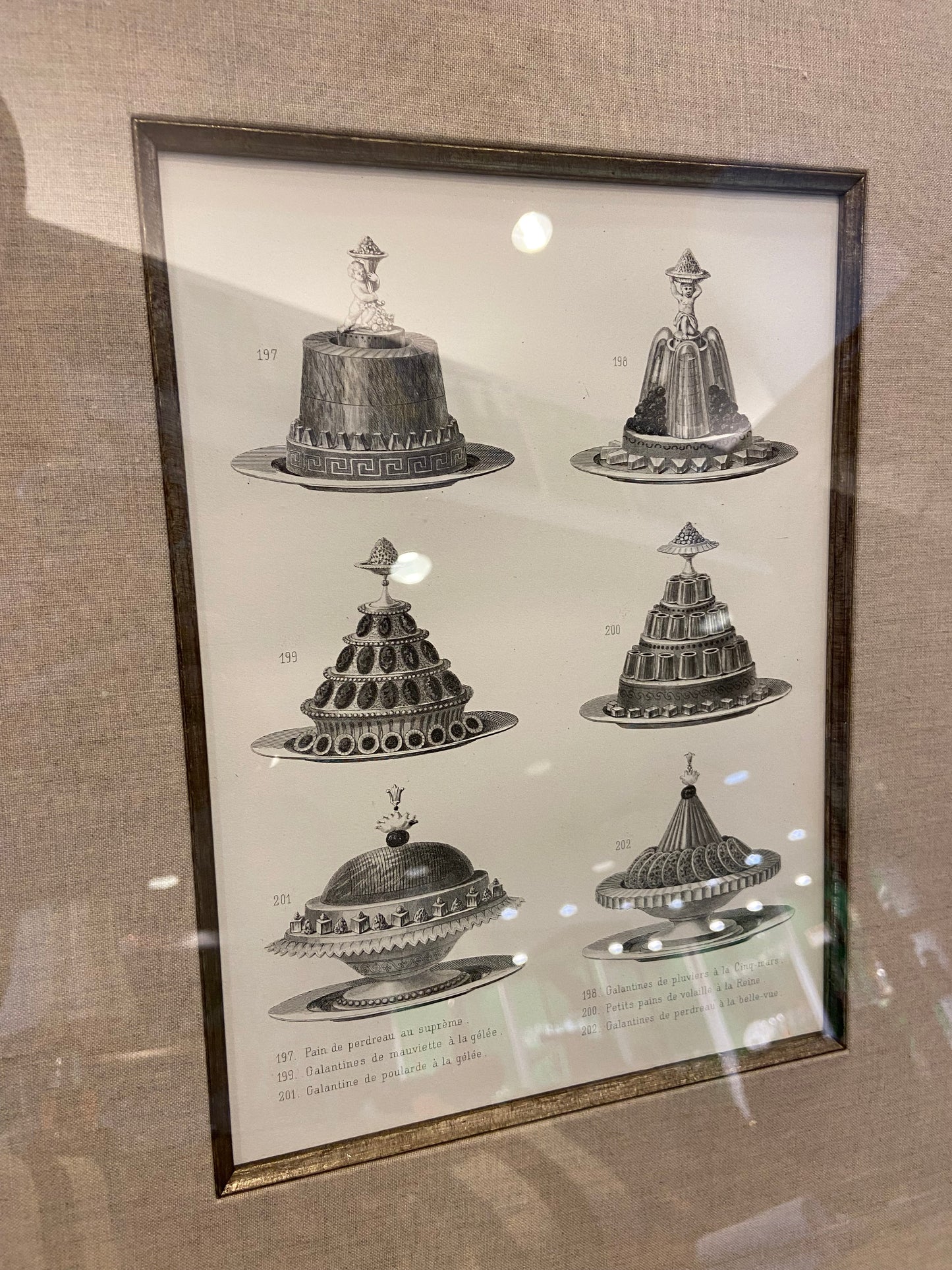 Set of Four Cuisine Classique Engravings (25252)