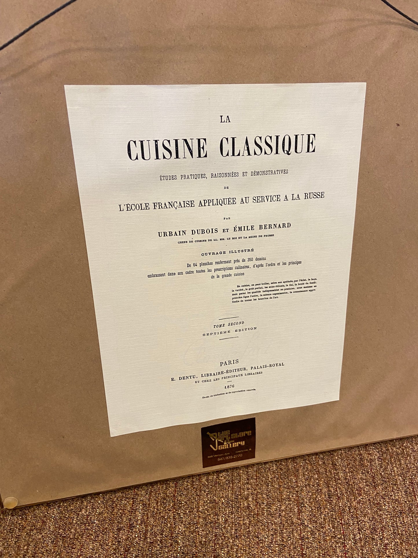 Set of Four Cuisine Classique Engravings (25252)