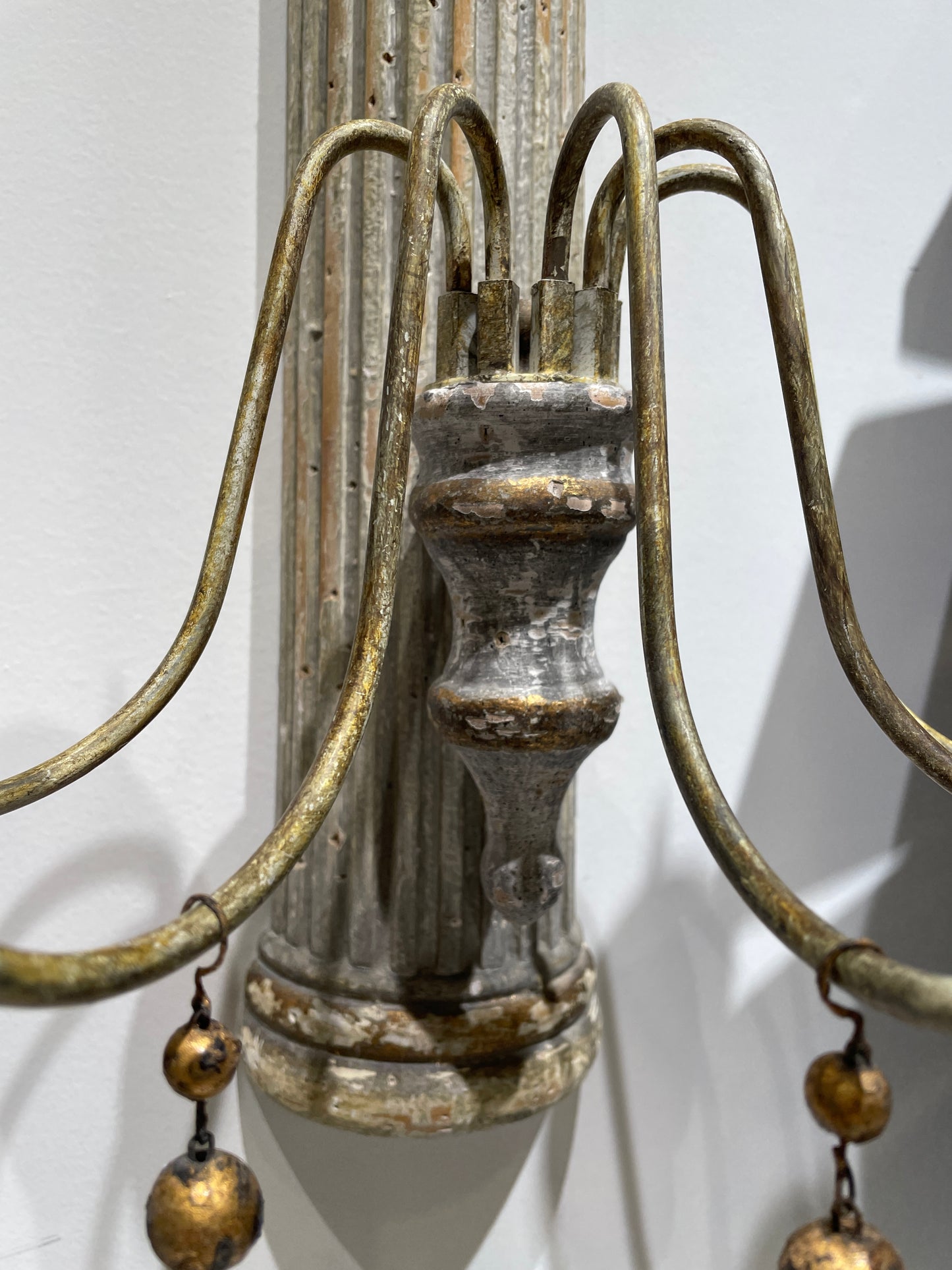 Aidan Gray Pilaster Wall Candelabra, a pair (0JL041)