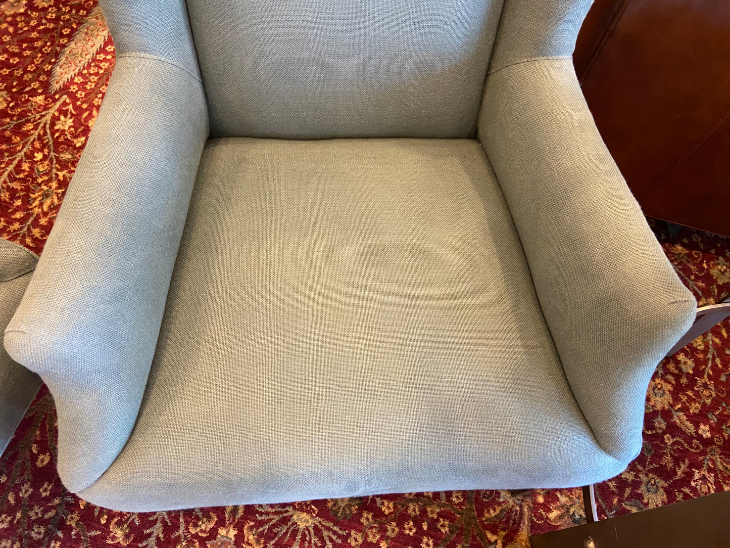 Pair of Cisco Wingback Chairs (25238)
