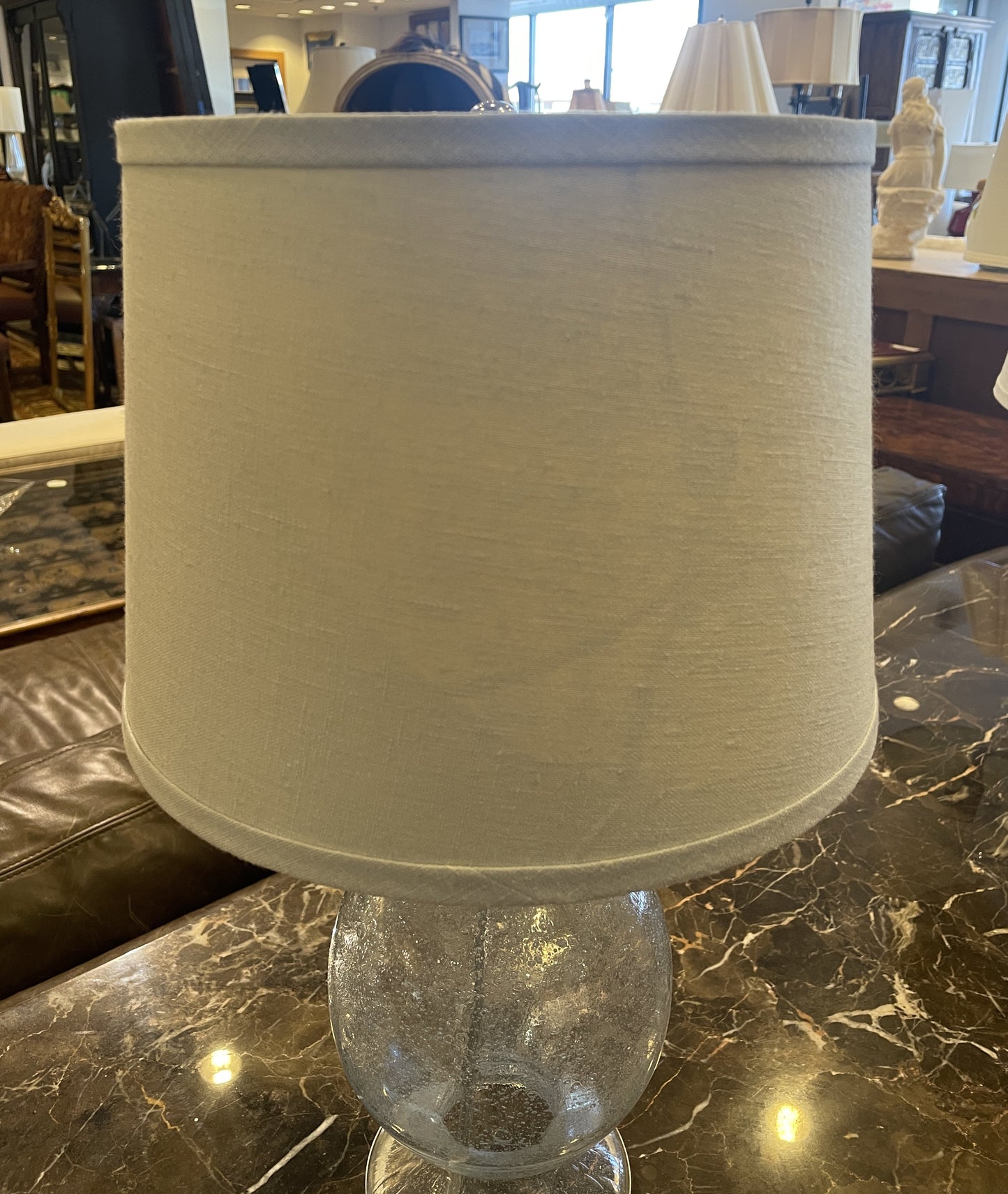 Jamie Young Bubble Glass Table Lamps, a pair (0HQ003)