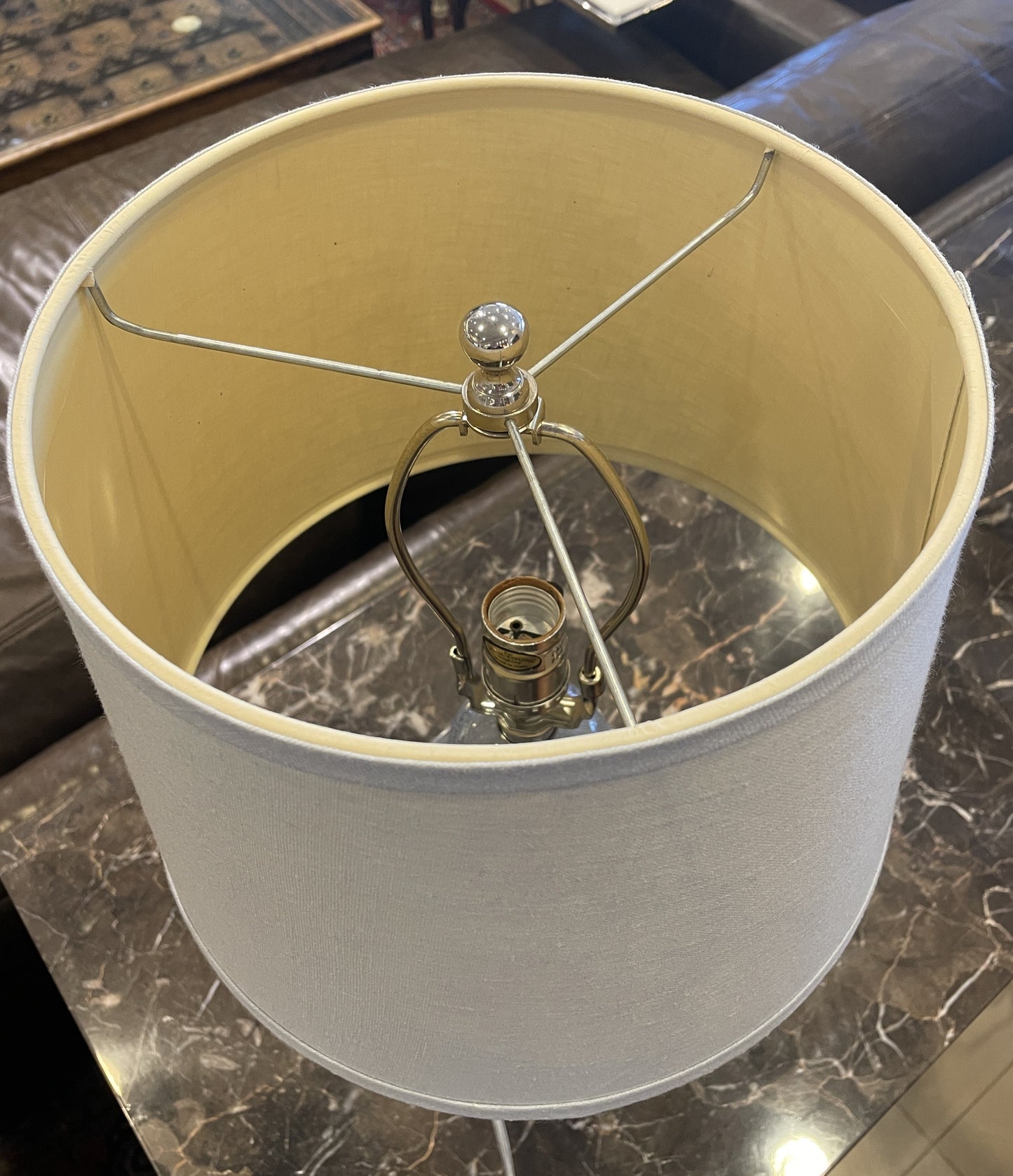 Jamie Young Bubble Glass Table Lamps, a pair (0HQ003)