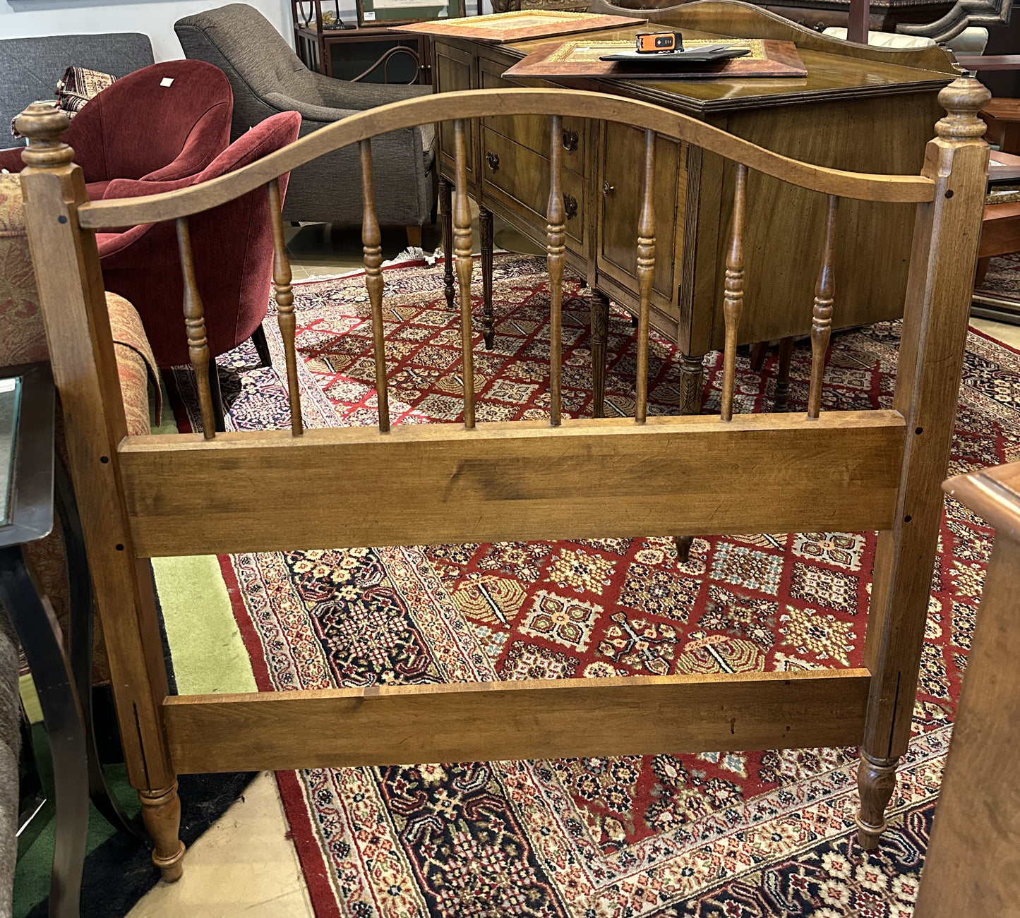 Ethan Allen Maple Country French Xtra Long Twin (0OD002, 0OD001) (Two Available)