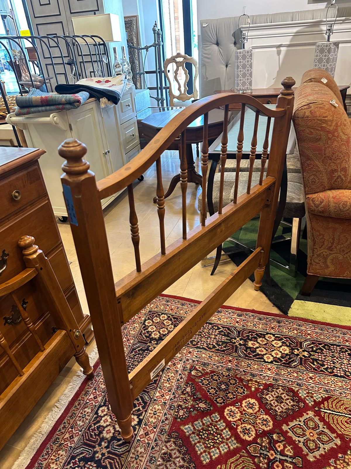 Ethan Allen Maple Country French Xtra Long Twin (0OD002, 0OD001) (Two Available)