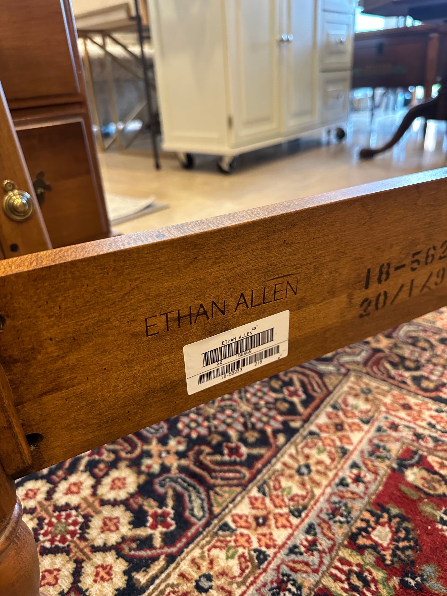 Ethan Allen Maple Country French Xtra Long Twin (0OD002, 0OD001) (Two Available)