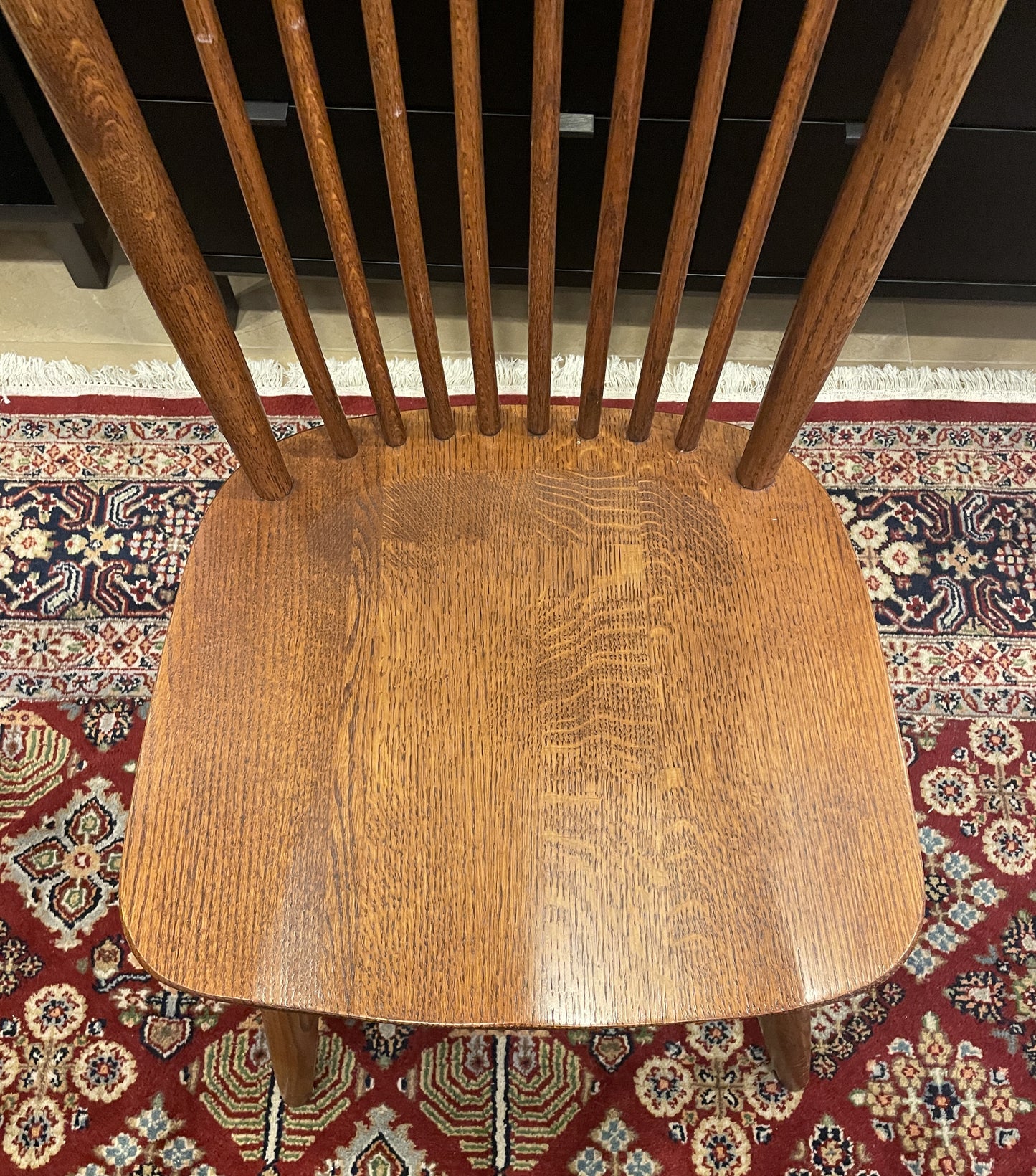 Set of 4 Oak Windsor Chairs (0P4001)
