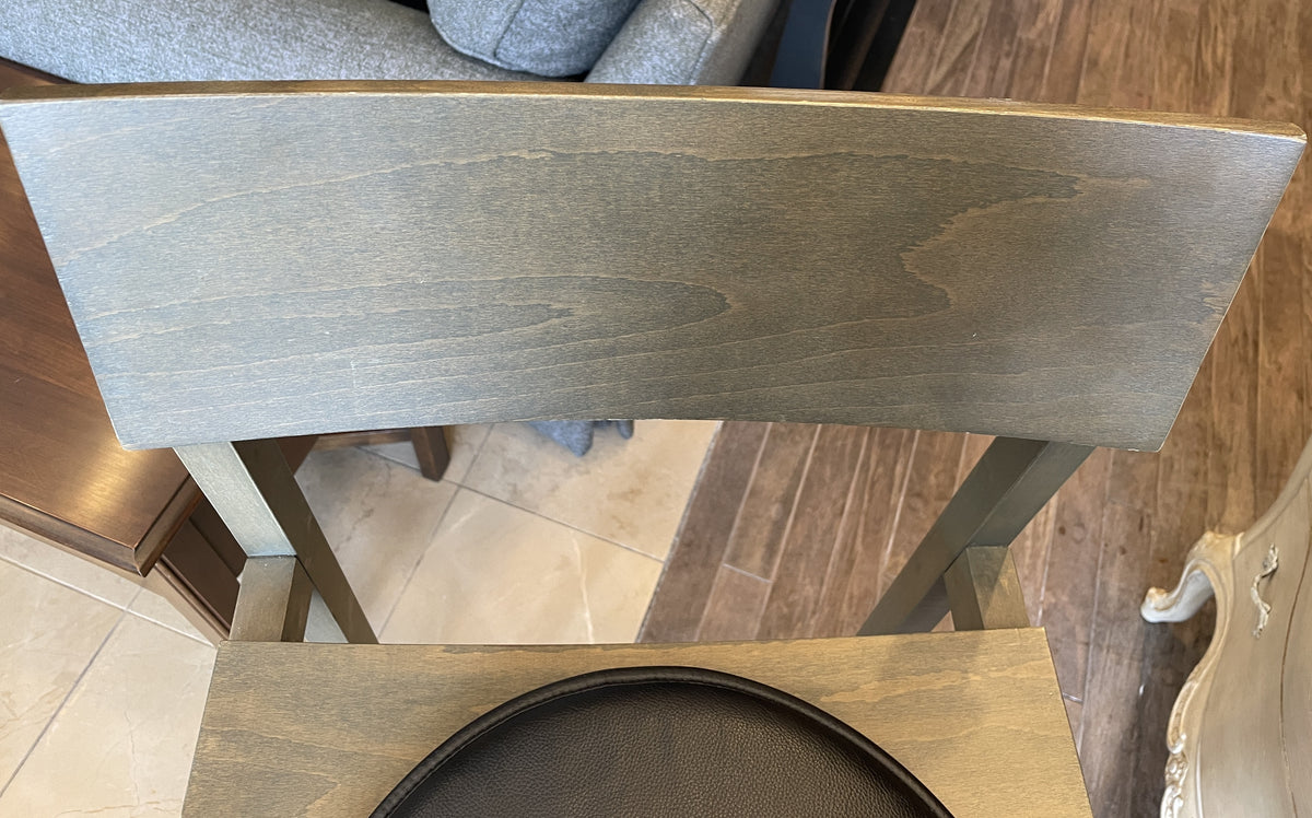 CB2 Wooden Barstool, AS IS (Five available 01B01L 01B01M 01B01N 01B01O 01B01P)