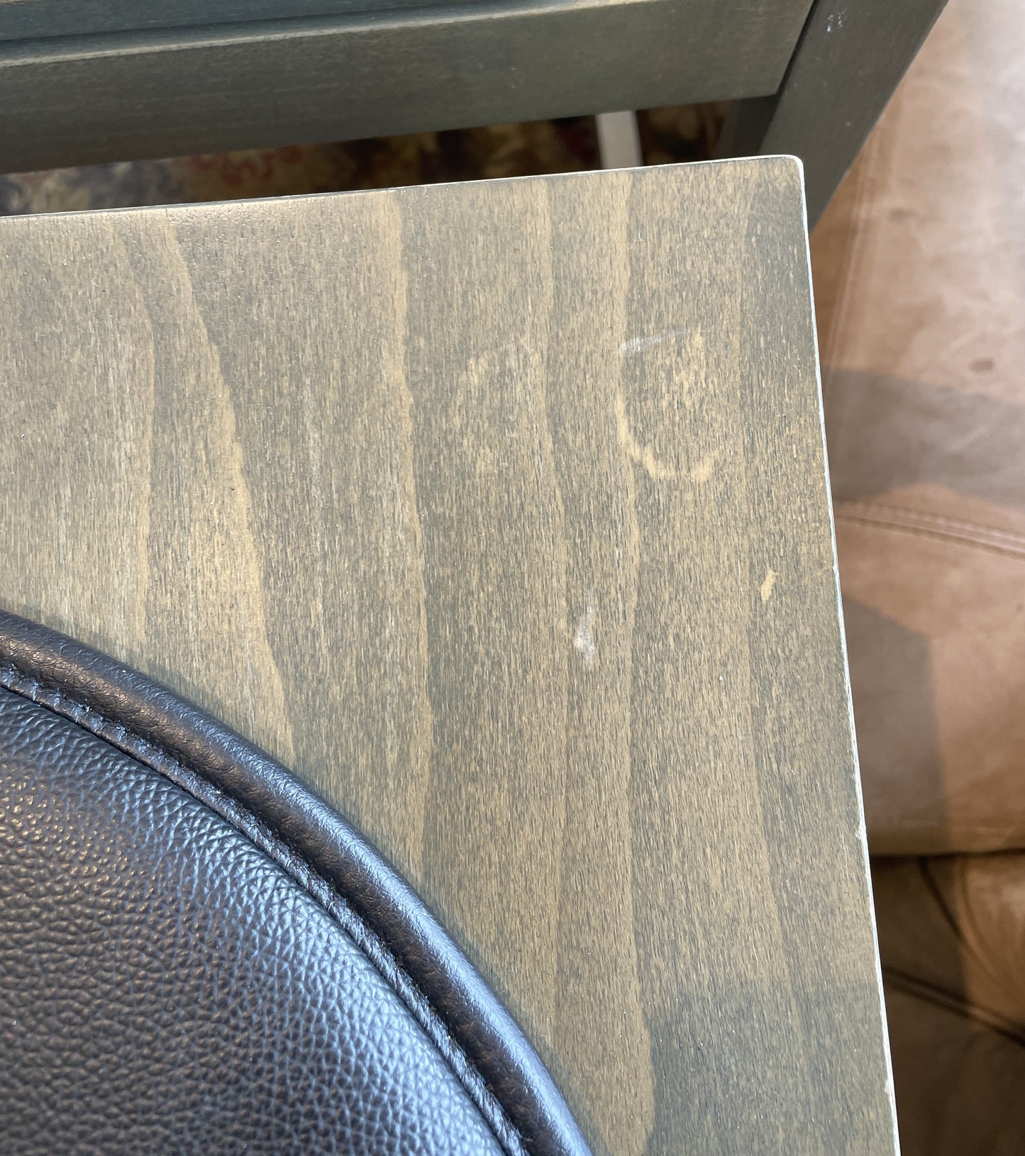 CB2 Wooden Barstool, AS IS (Five available 01B01L 01B01M 01B01N 01B01O 01B01P)