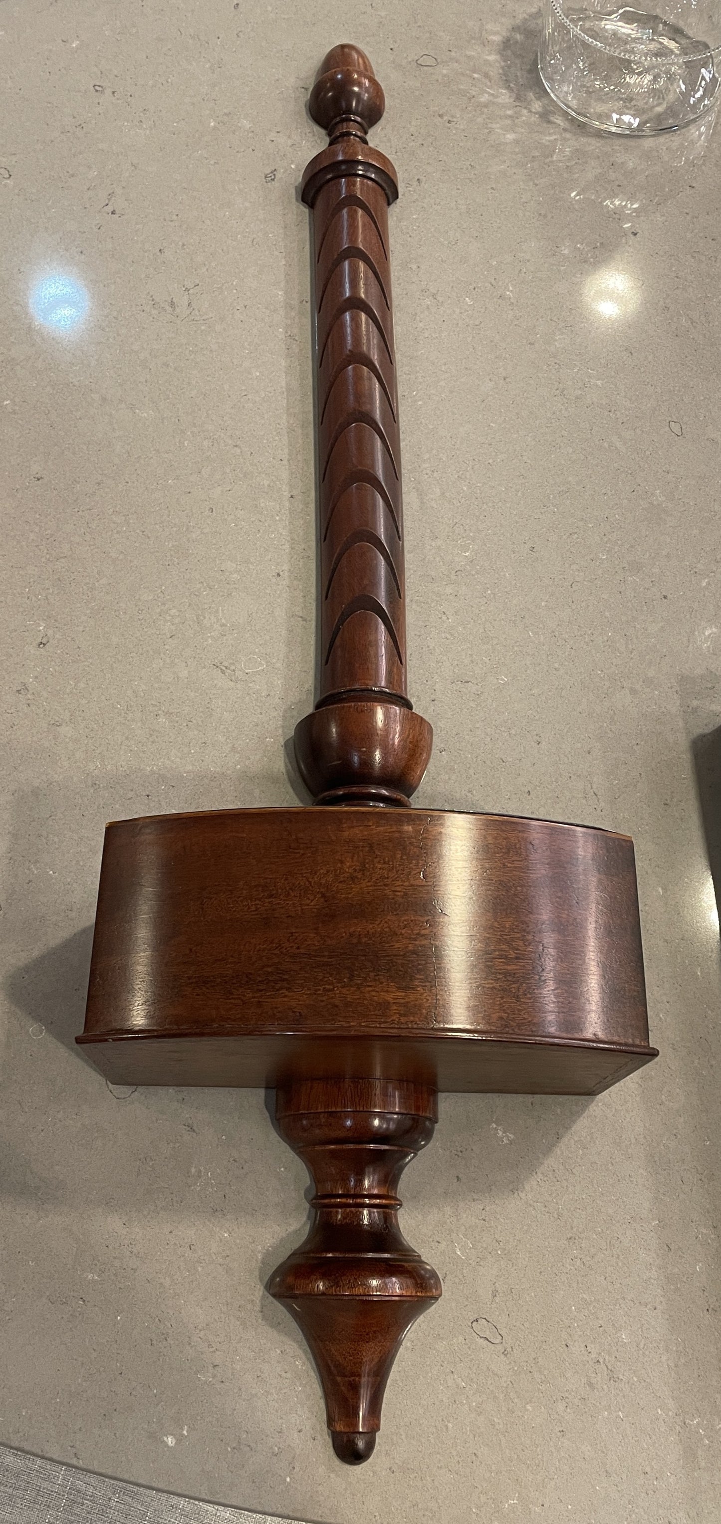 Georgian Style Letter Holder Sconce with Planter Box (Two available) (0KT008)