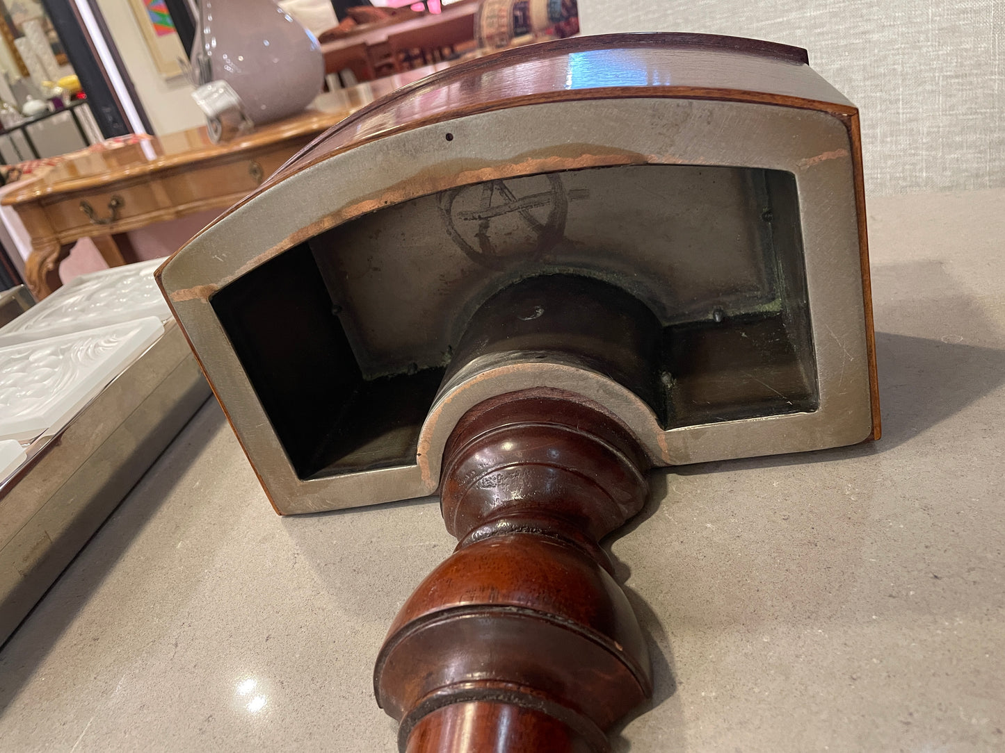 Georgian Style Letter Holder Sconce with Planter Box (Two available) (0KT008)