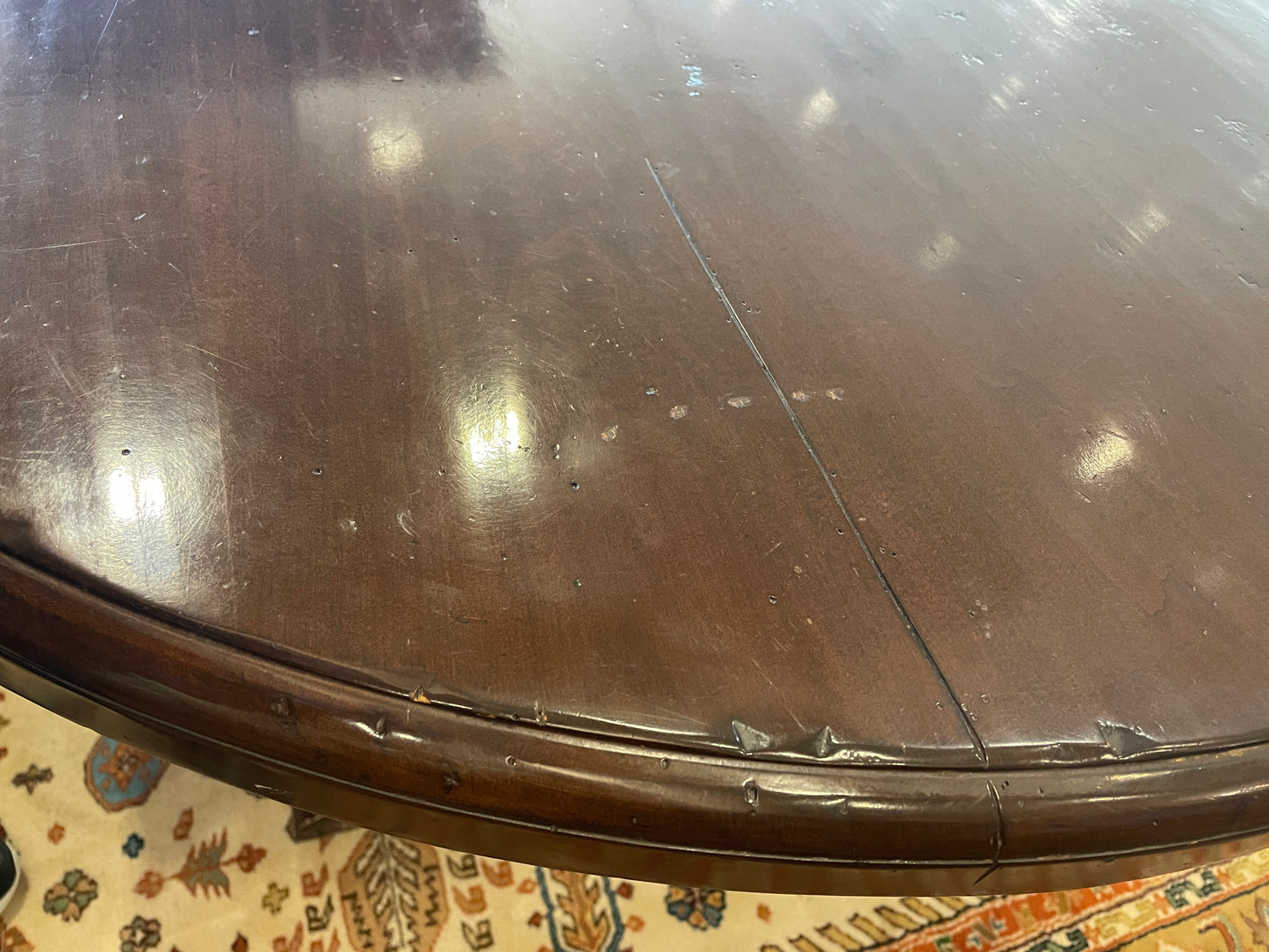 Woodland Furniture Trestle Table AS IS (0ED002)