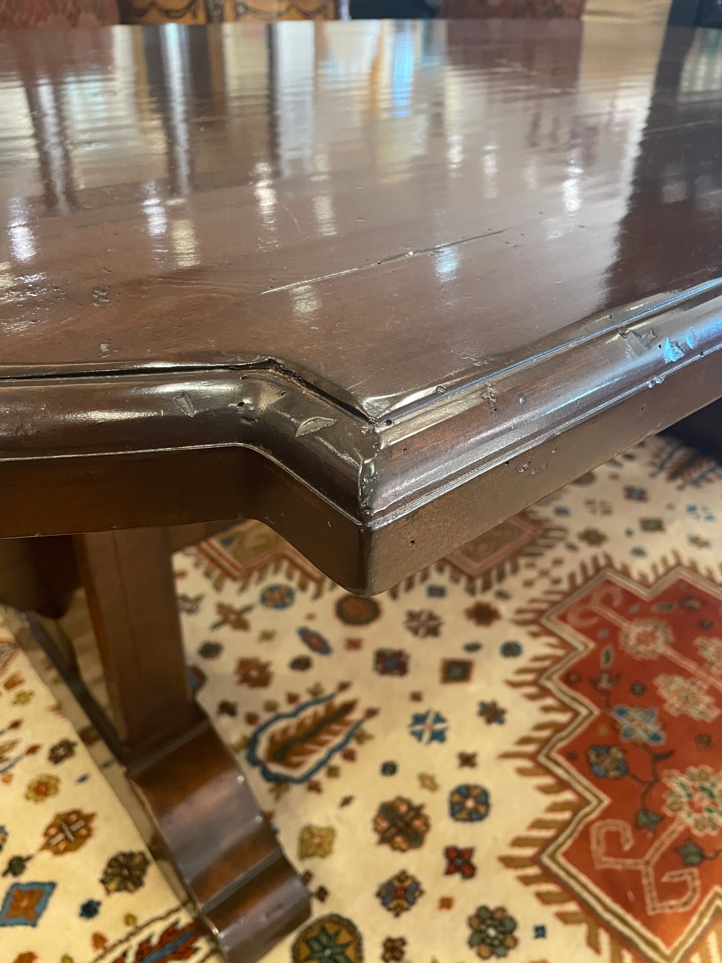 Woodland Furniture Trestle Table AS IS (0ED002)