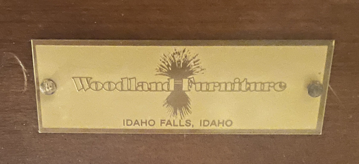 Woodland Furniture Trestle Table AS IS (0ED002)