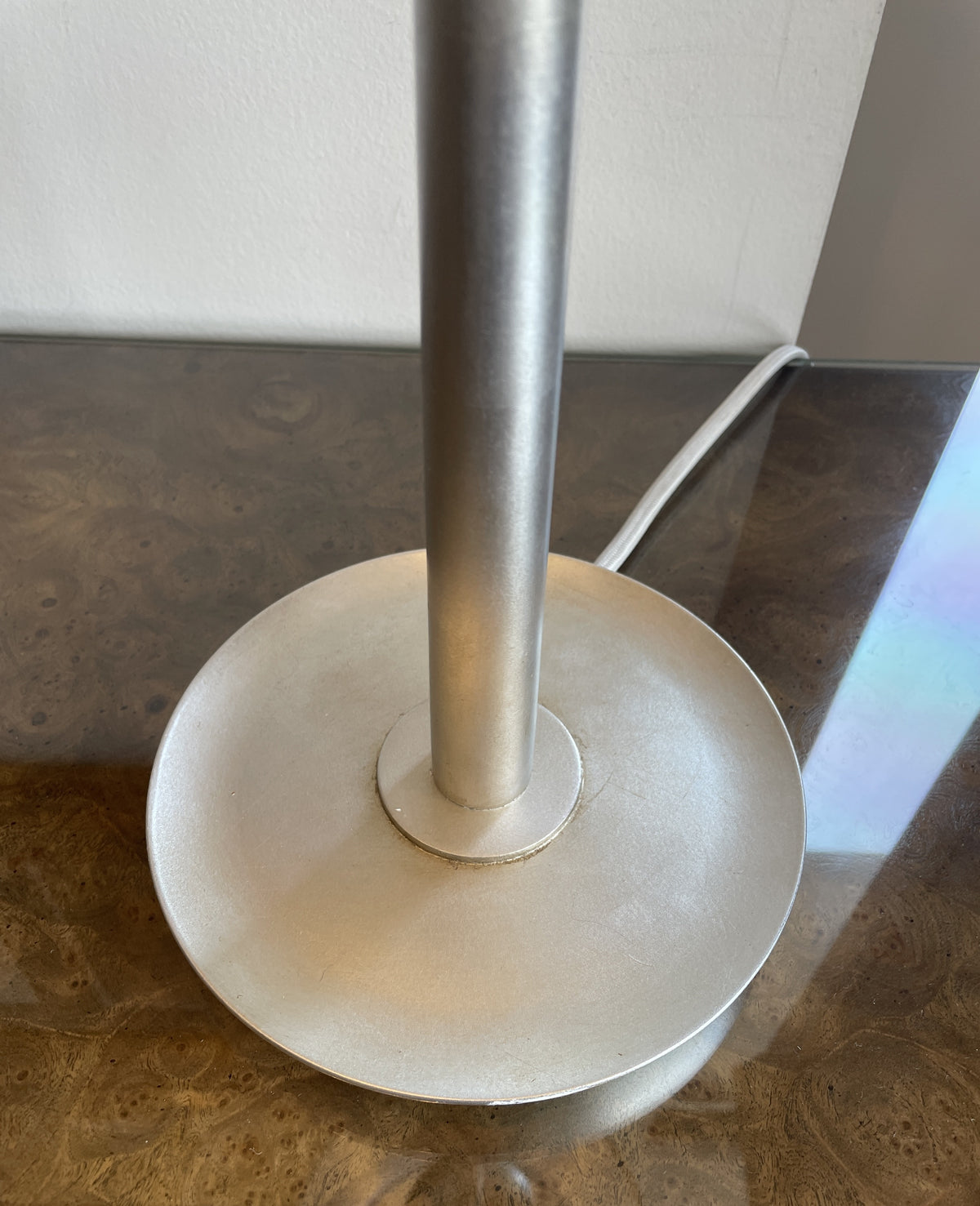 Visual Comfort Silver Beaumont Table Lamps, a pair (01B01S)