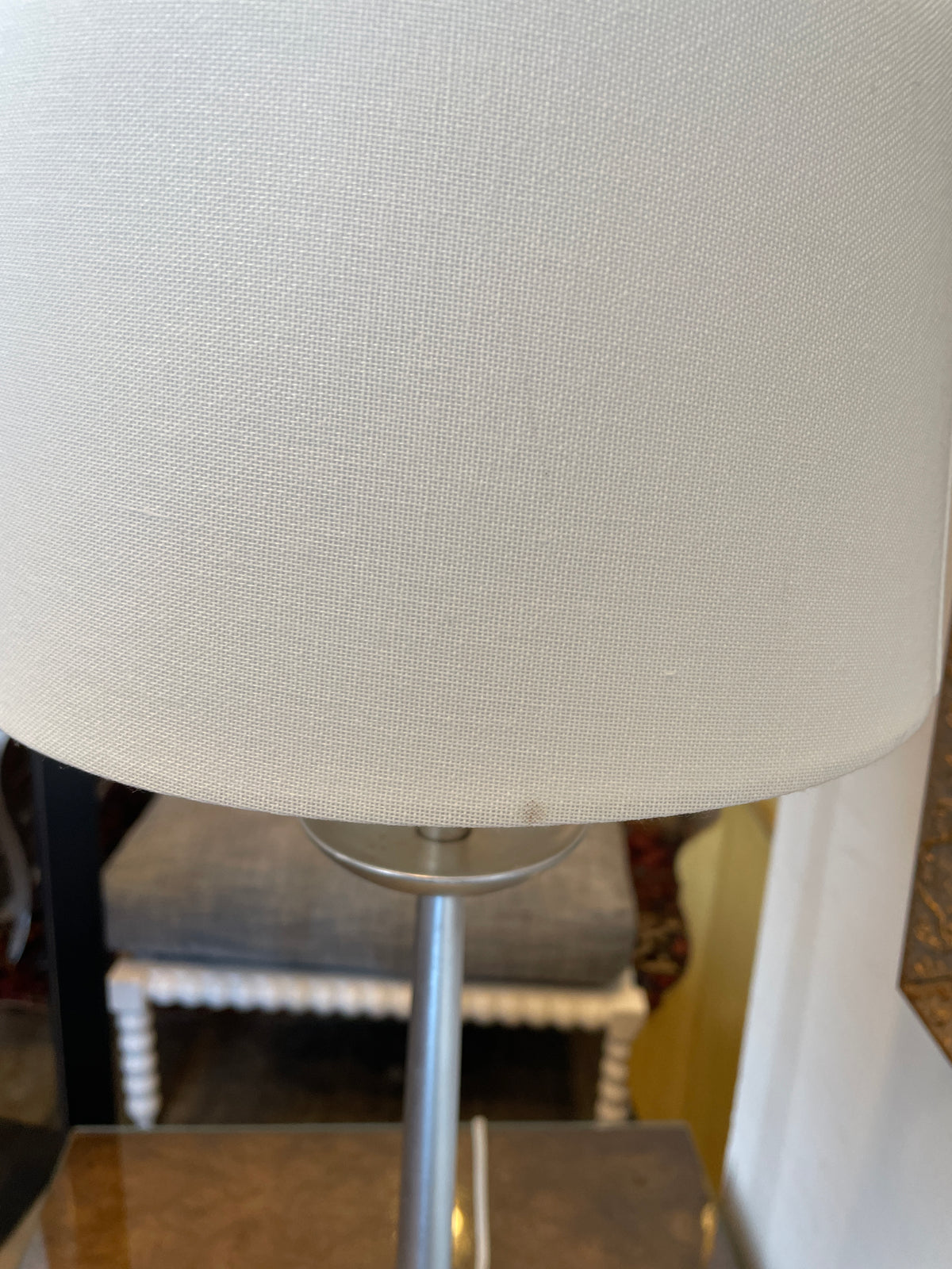 Visual Comfort Silver Beaumont Table Lamps, a pair (01B01S)