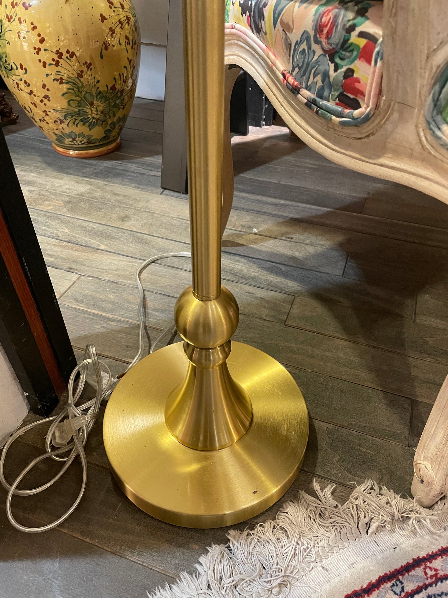 Gold Floor Lamp (0HO010)