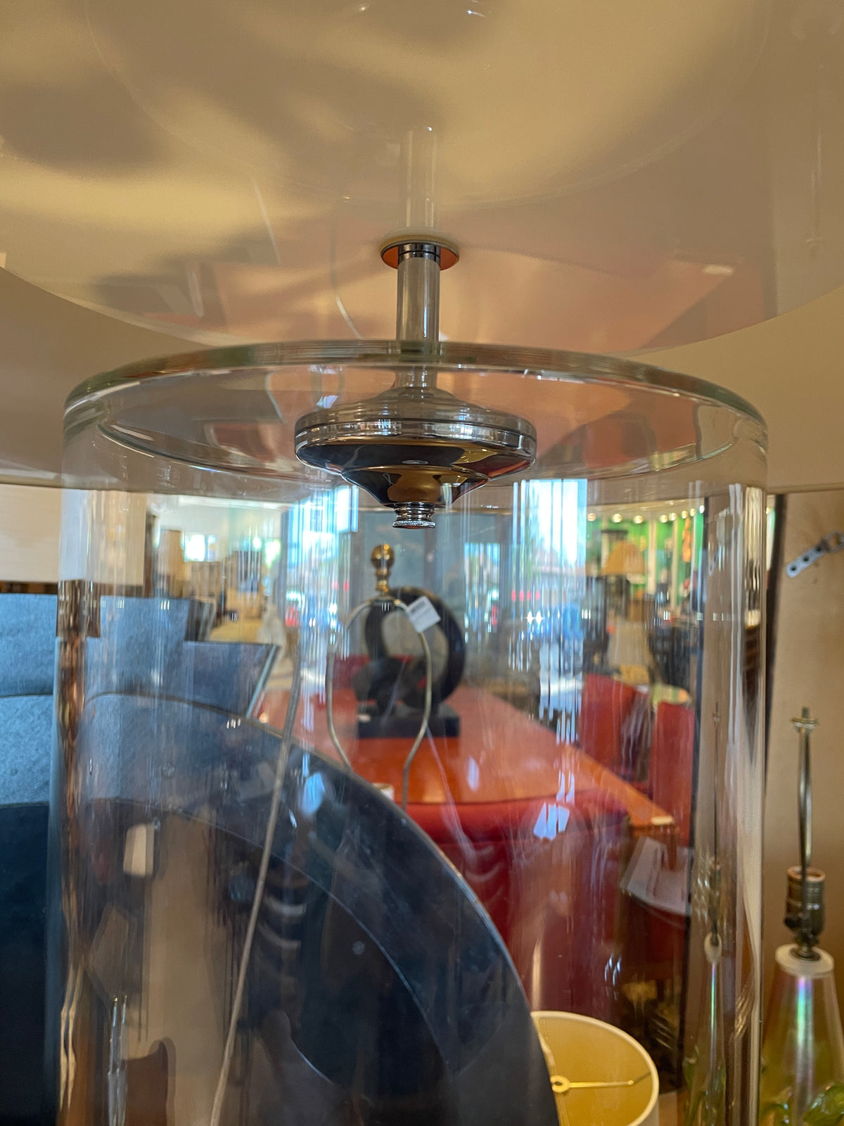 Pyrex Tube Lamp After Saladino (01B026)