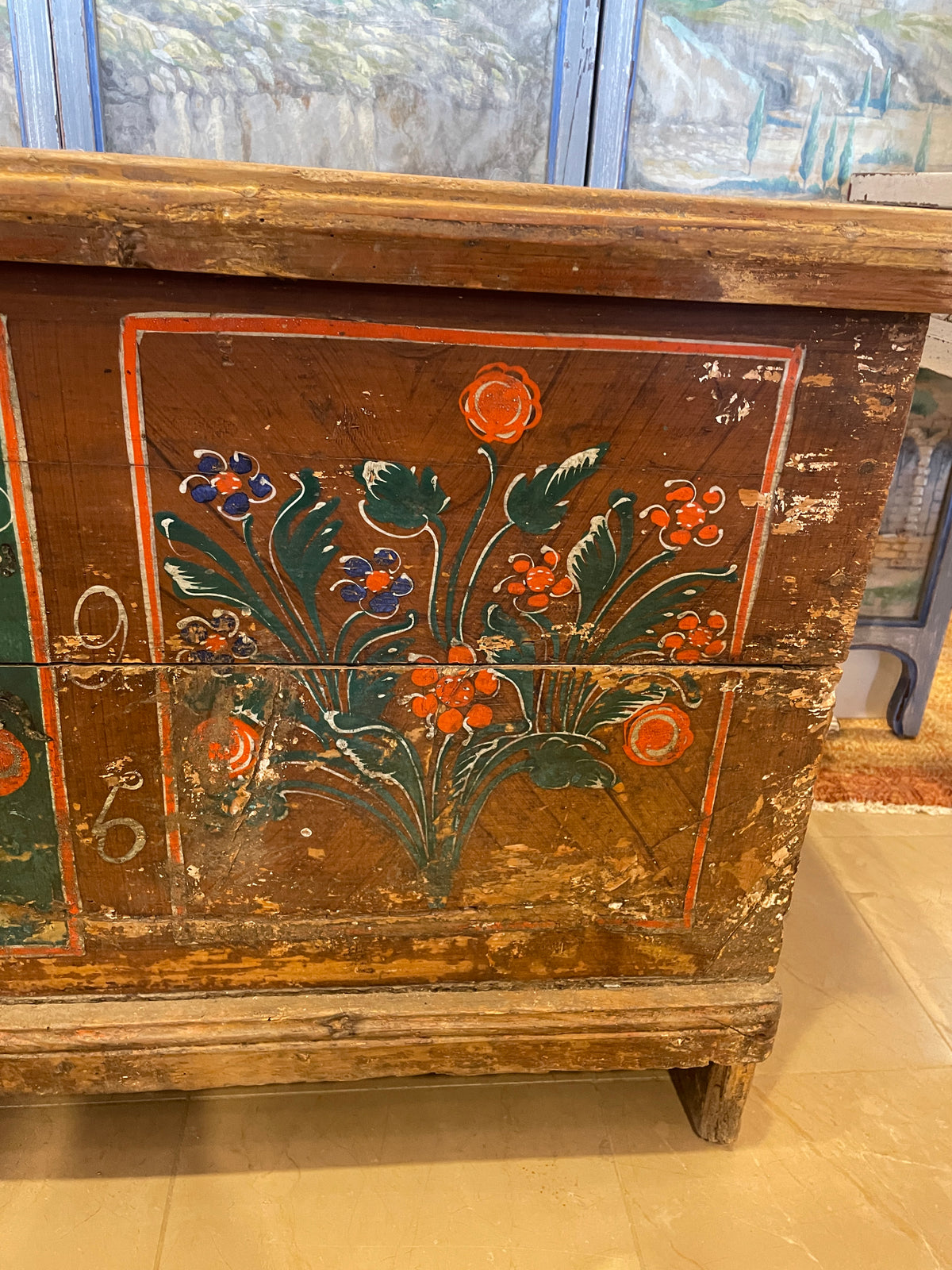 Pennsylvania Dutch Blanket Chest, AS IS (01B028)
