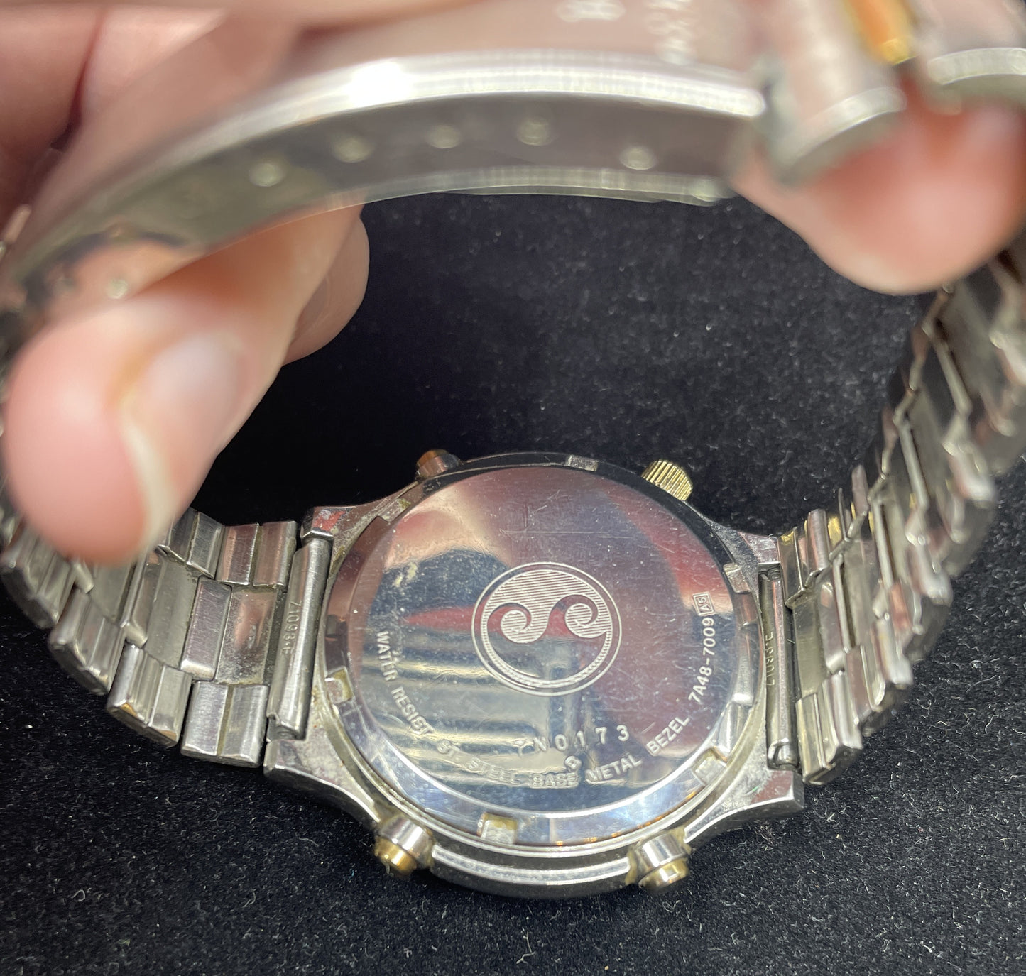 Seiko Moon Phase Chronograph 7A48-7009 (0HO015)