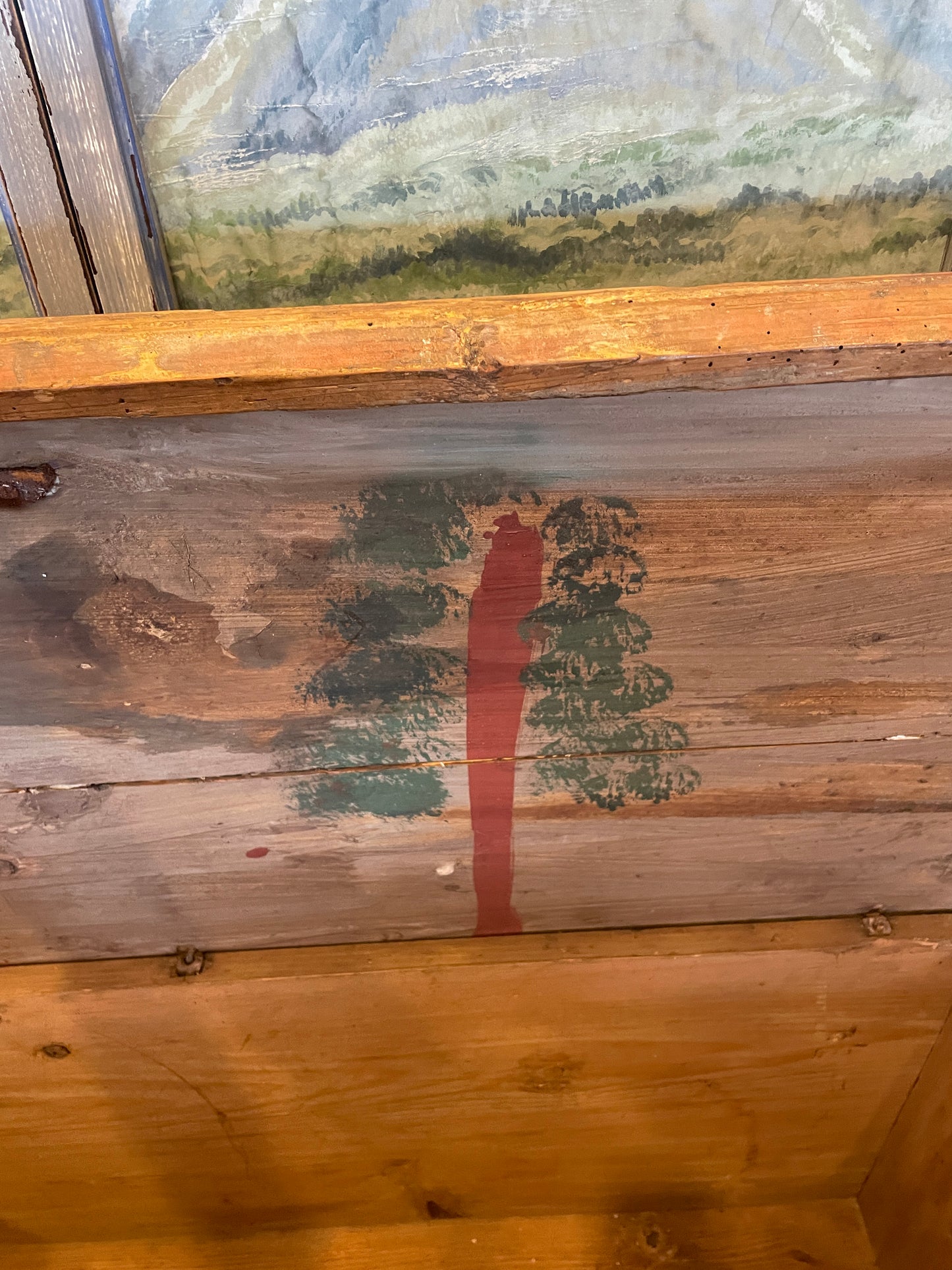 Pennsylvania Dutch Blanket Chest, AS IS (01B028)