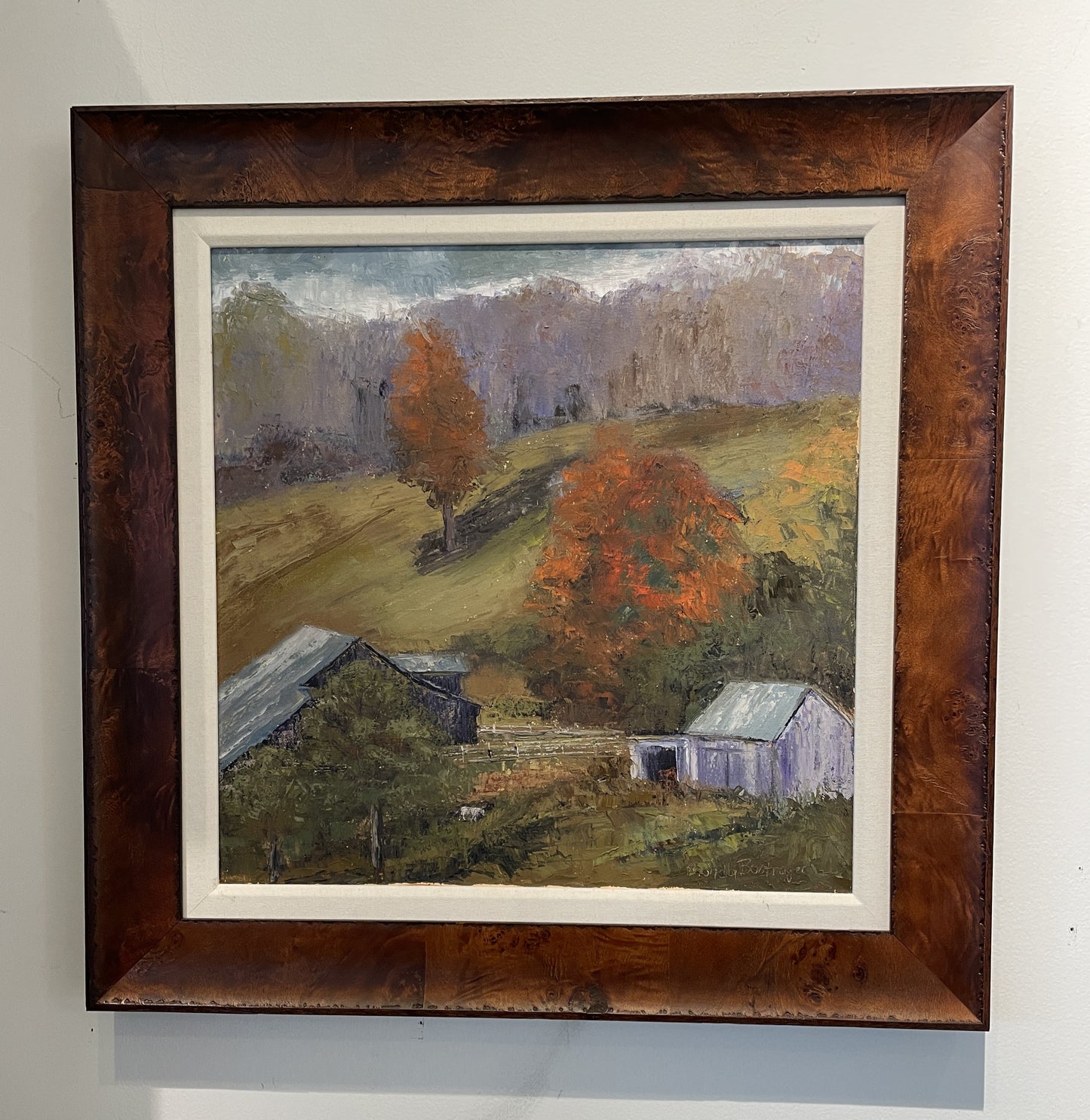 Rhonda Bontrager "Barn Below" (0BX002)