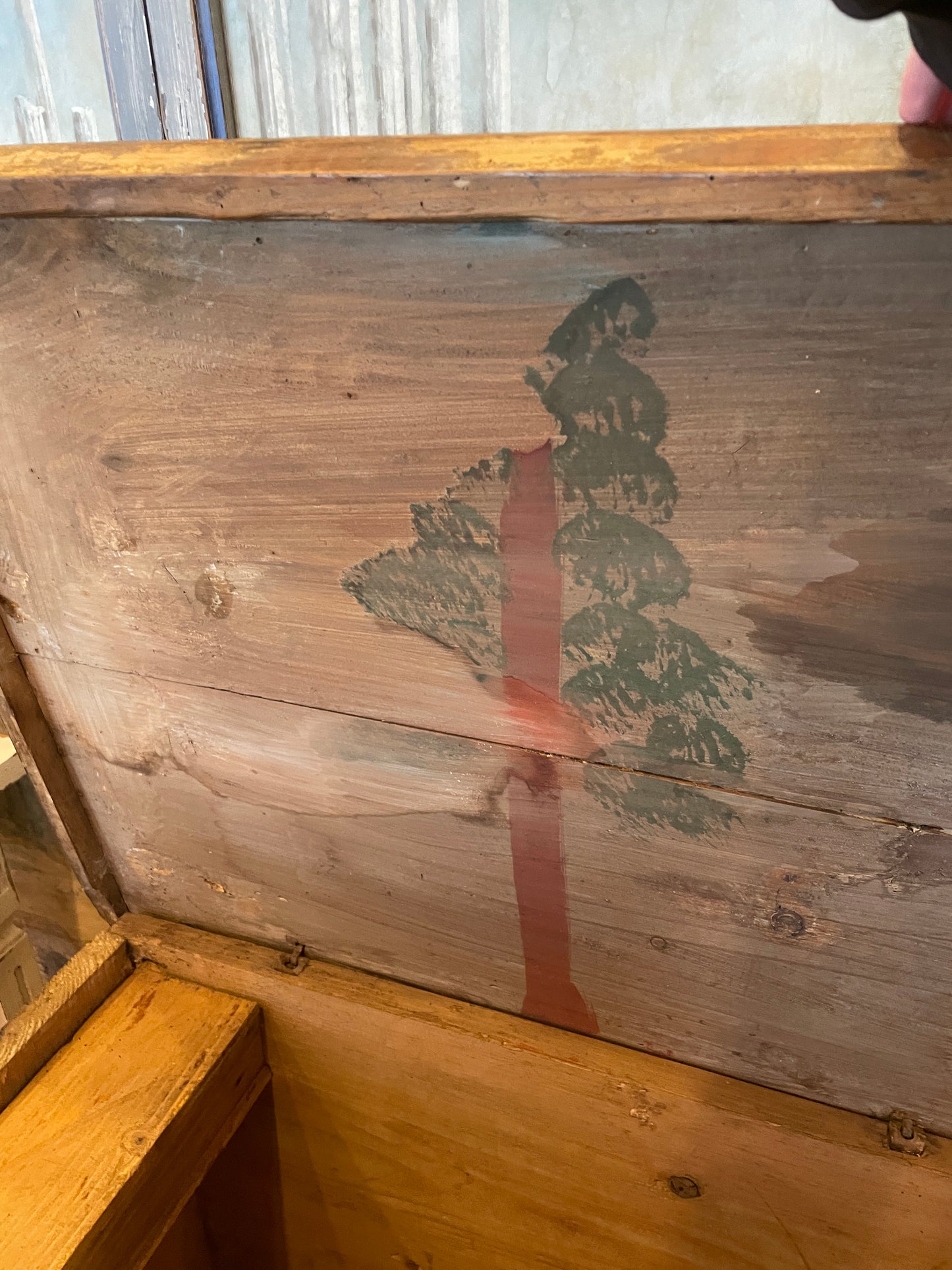 Pennsylvania Dutch Blanket Chest, AS IS (01B028)