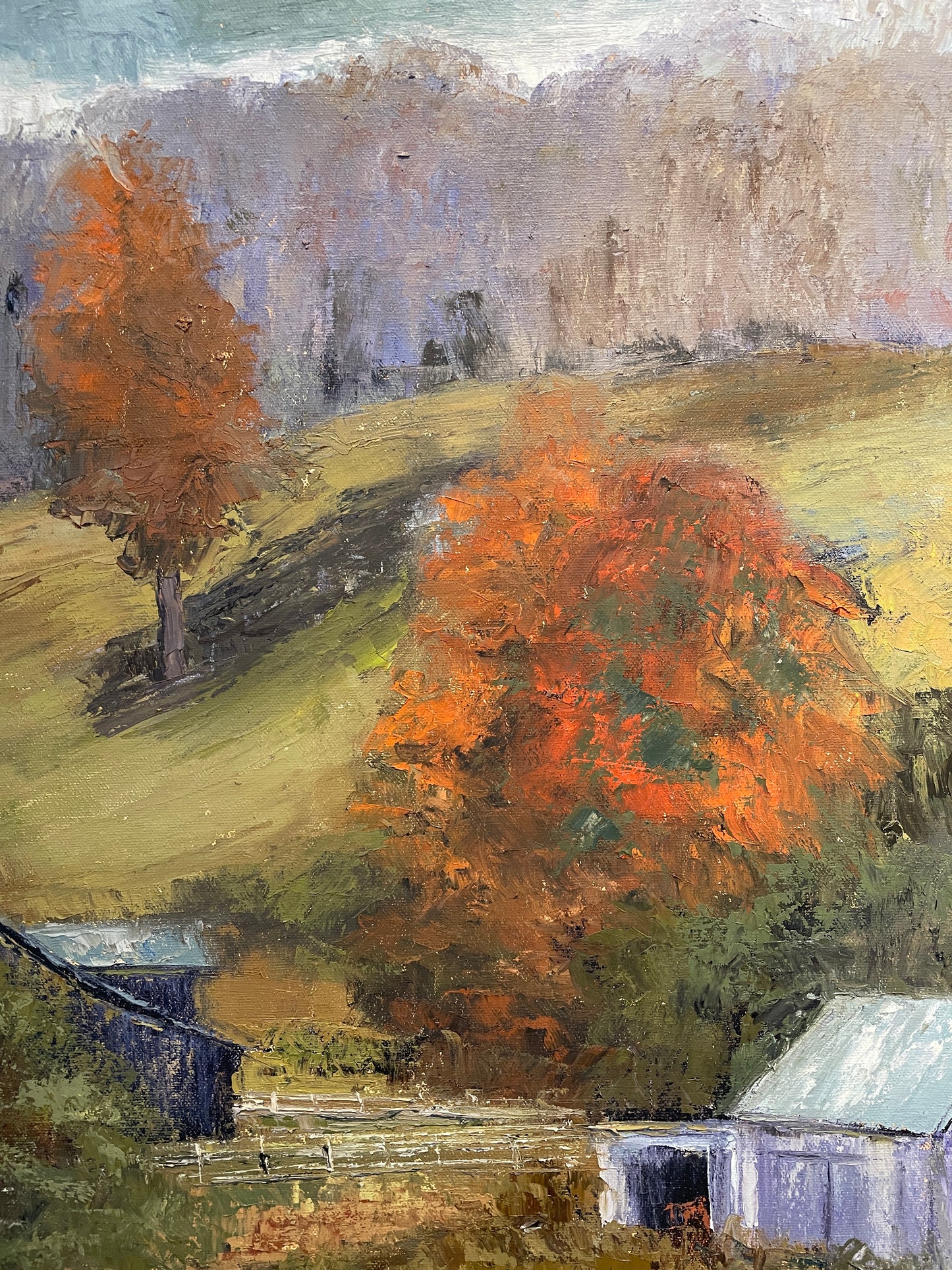 Rhonda Bontrager "Barn Below" (0BX002)